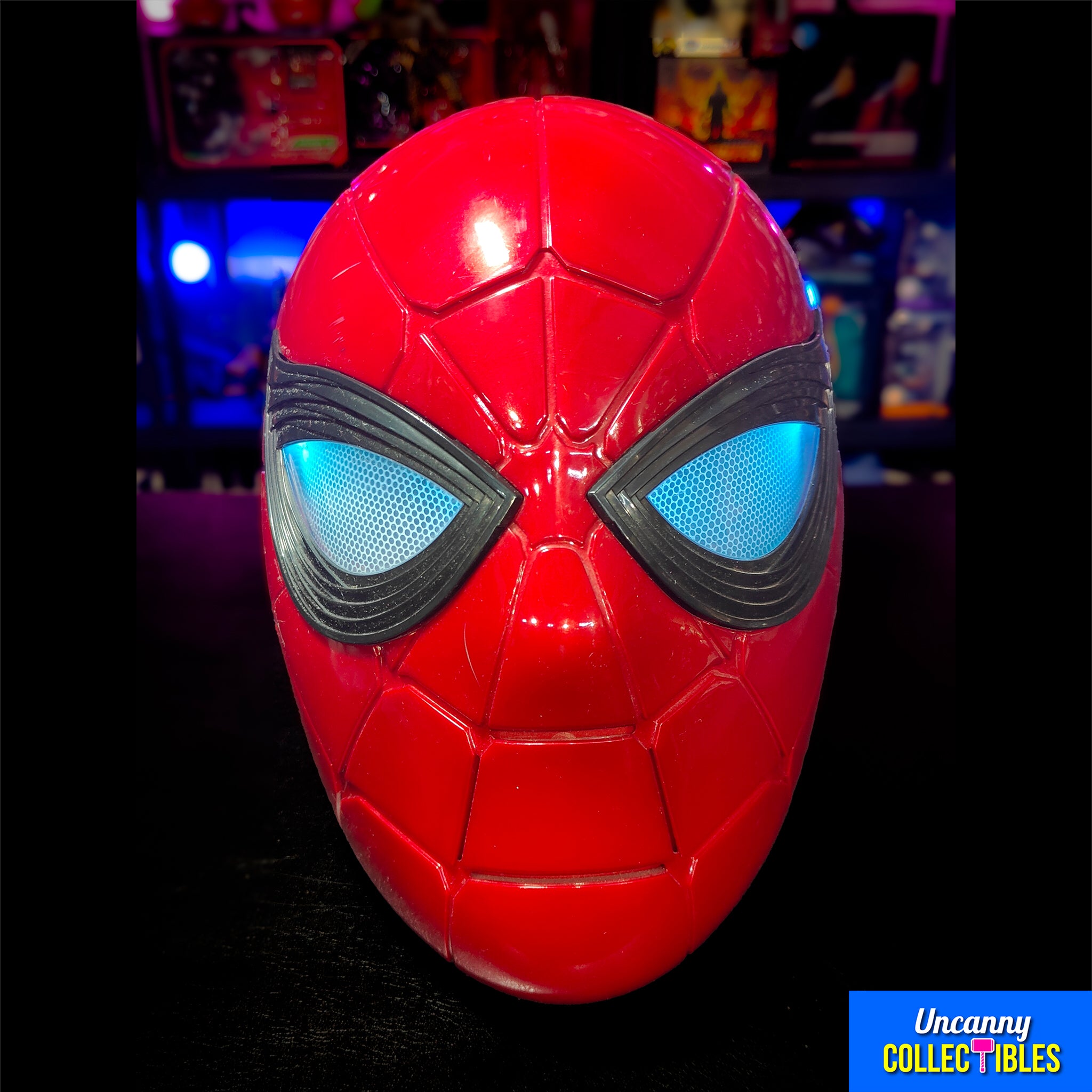 Marvel Legends Avengers Spider-Man Iron Spider Electronic Helmet Hasbro 2022 – Spider-Man, Hasbro, 35 cm, 2022, pre-owned collector piece, Uncanny Collectibles Dublin Ireland