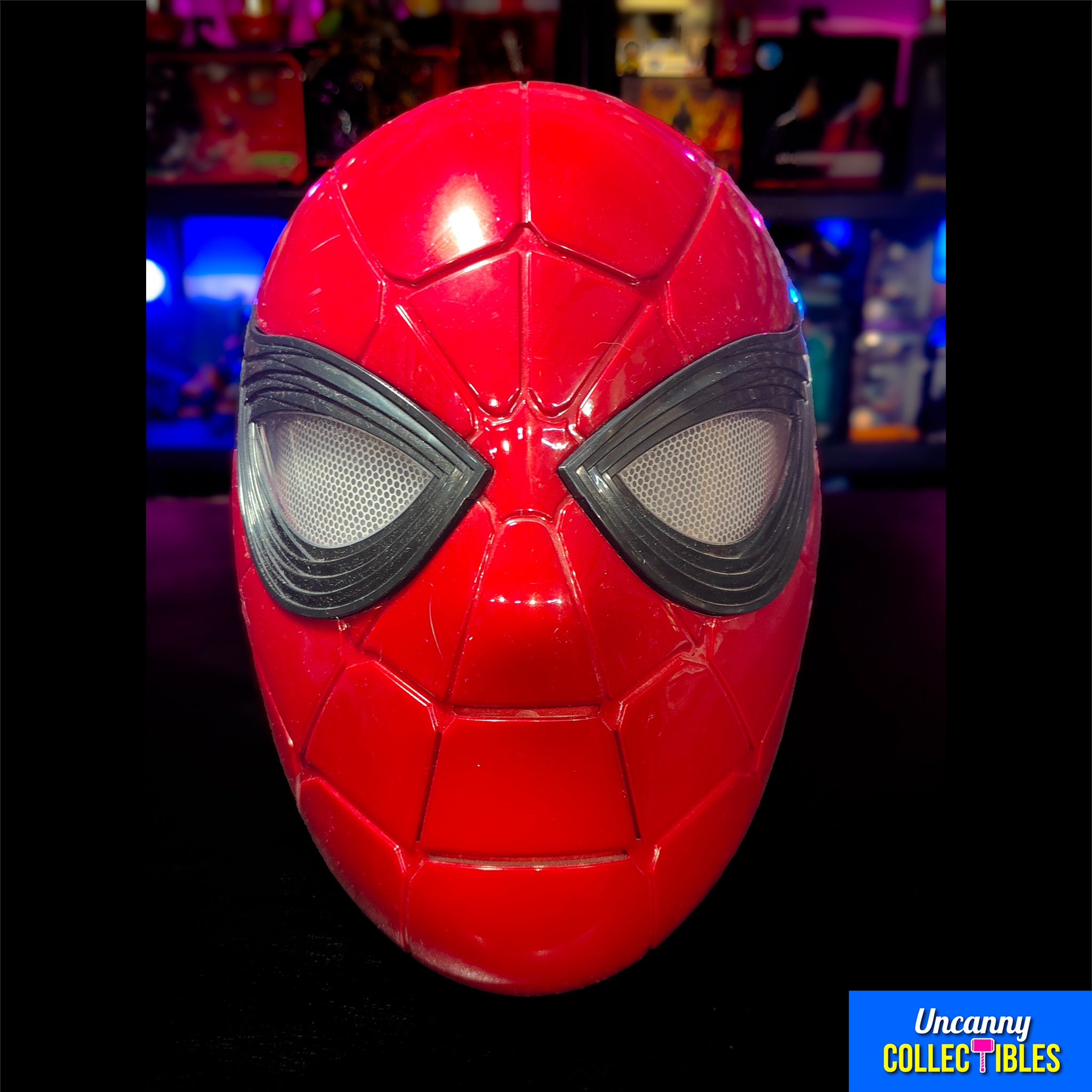 Marvel Legends Avengers Spider-Man Iron Spider Electronic Helmet Hasbro 2022 – Spider-Man, Hasbro, 35 cm, 2022, pre-owned collector piece, Uncanny Collectibles Dublin Ireland