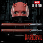 Marvel Legends Daredevil Born Again  1:1 Premium Roleplay Mask and Billy Club Hasbro