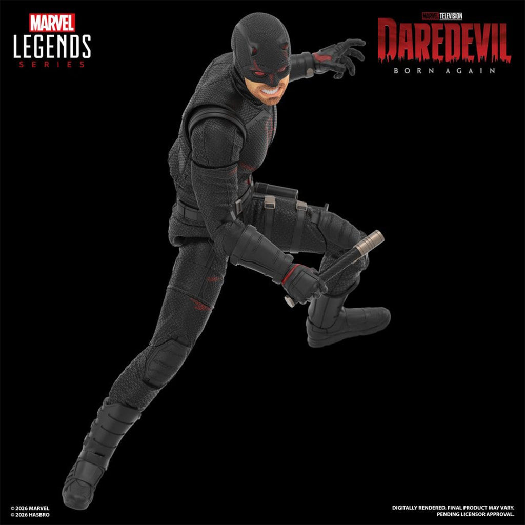 Marvel Legends Daredevil Born Again Daredevil & Jessica Jones Hasbro Action Figure – Daredevil, Hasbro, 15 cm, brand new collector item, Uncanny Collectibles Dublin Ireland