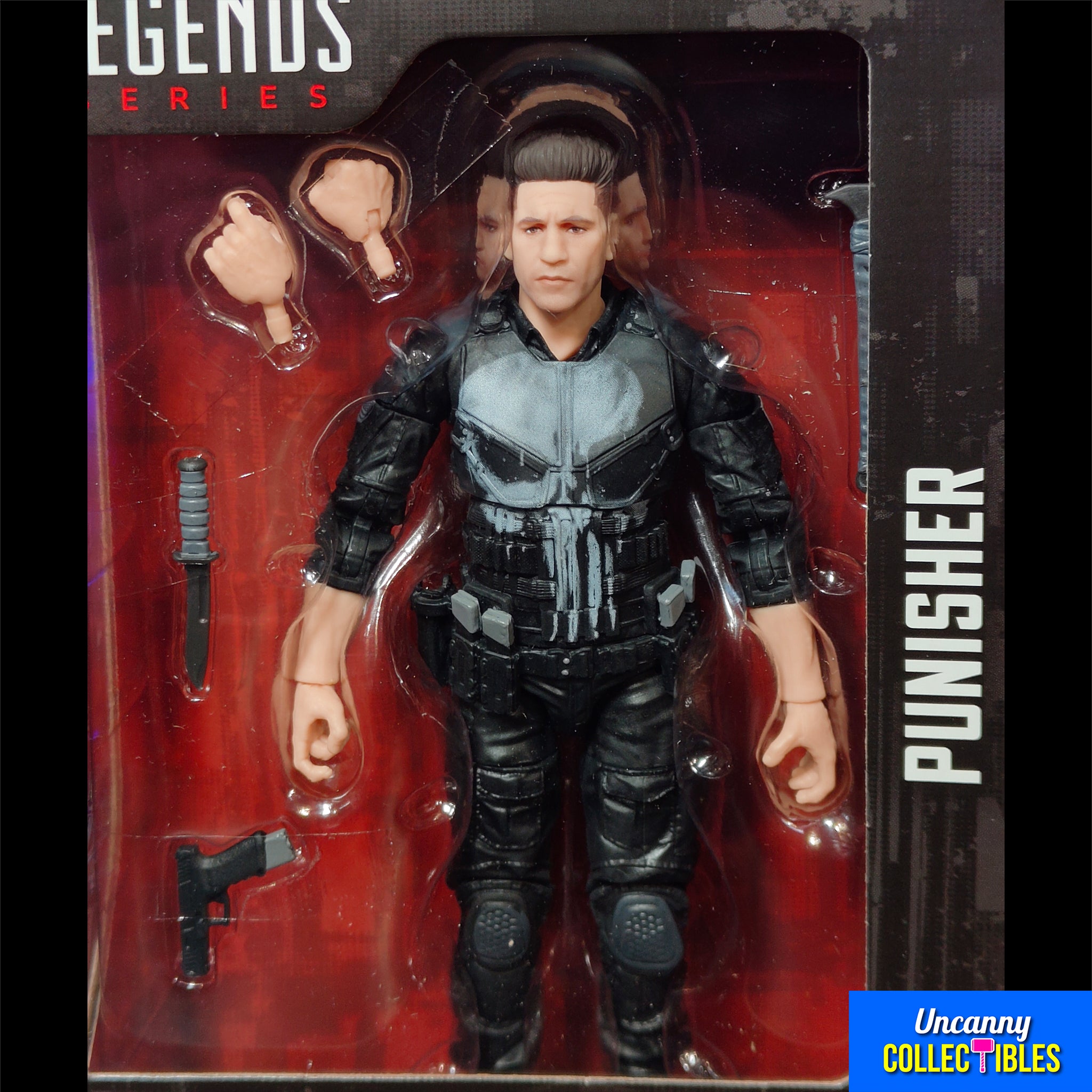 Marvel Legends Daredevil Born Again Punisher Hasbro Action Figure – Marvel Heroes, Hasbro, 15 cm, brand new collector item, Uncanny Collectibles Dublin Ireland