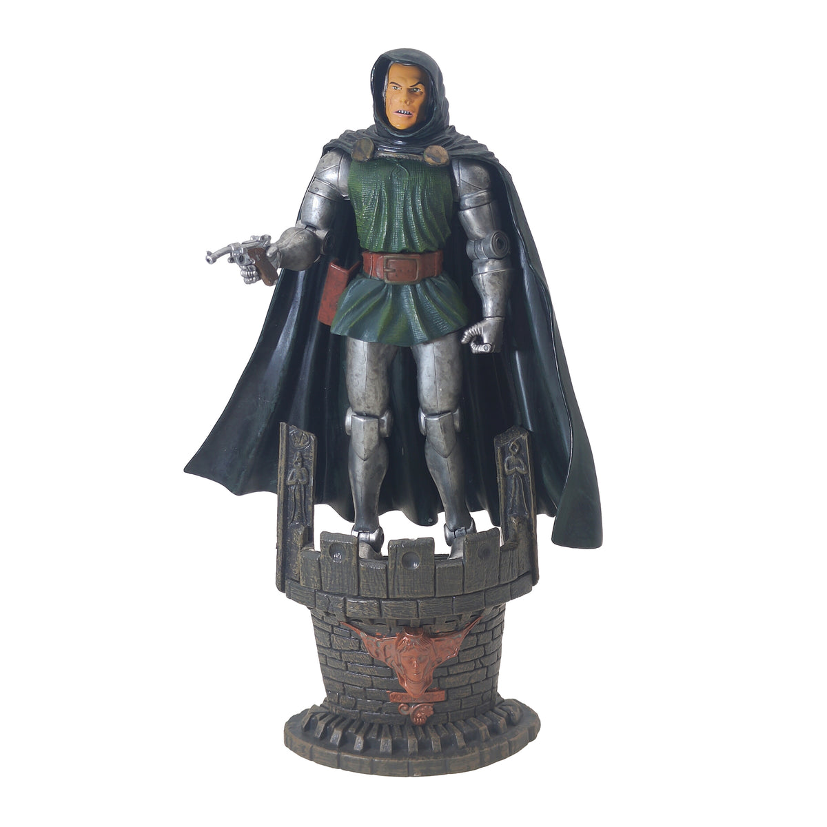 Marvel Legends Doctor Doom Fantastic Four Series II Toy Biz Action Figure 2002 – Fantastic Four, Toy Biz, 15 cm, 2002, pre-owned collector piece, Uncanny Collectibles Dublin Ireland
