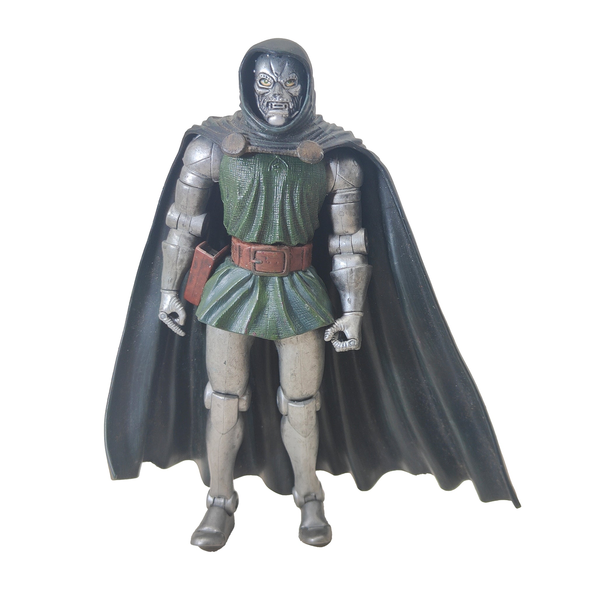 Marvel Legends Doctor Doom Fantastic Four Series II Toy Biz Action Figure 2002 – Fantastic Four, Toy Biz, 15 cm, 2002, pre-owned collector piece, Uncanny Collectibles Dublin Ireland