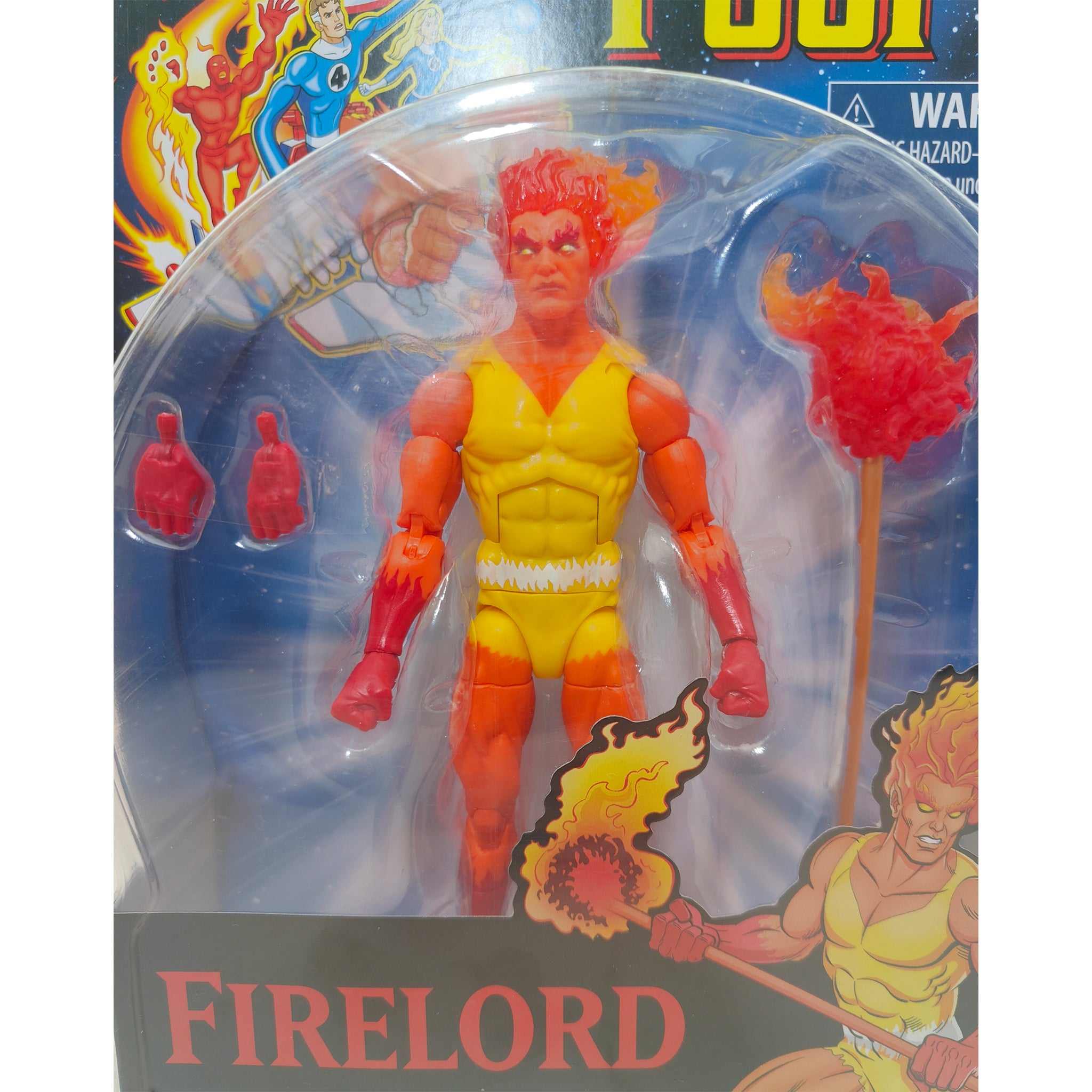 Marvel Legends Fantastic Four Retro Collection Firelord Action Figure Hasbro 2022 15cm – Fantastic Four, Hasbro, 15 cm, 2022, pre-owned collector piece, Uncanny Collectibles Dublin Ireland