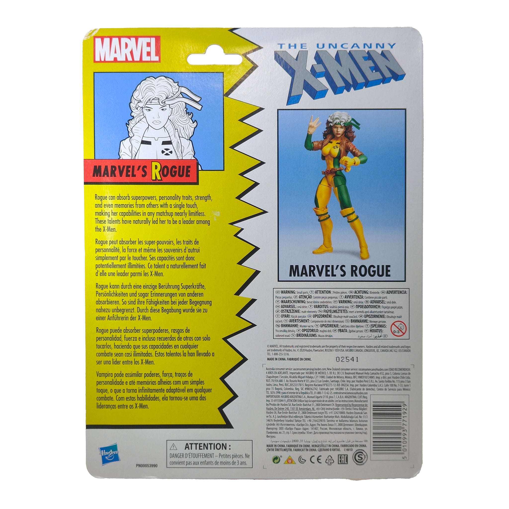 Marvel Legends Retro X-Men Rogue Hasbro Action Figure