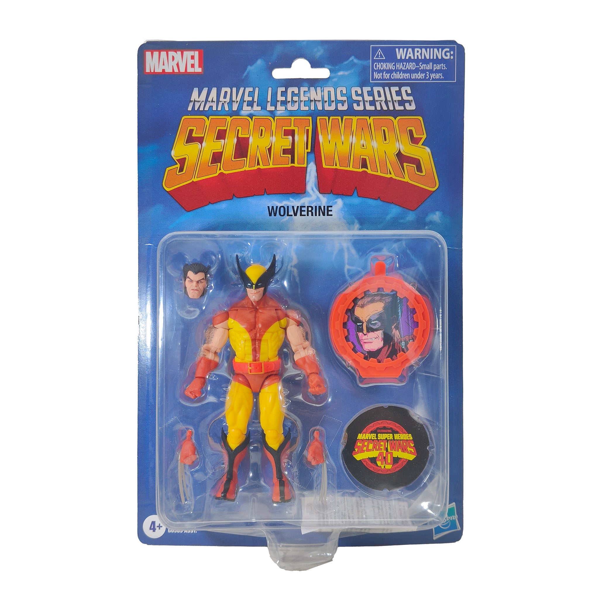 Marvel Legends Secret Wars Wolverine Action Figure Hasbro 2024 15cm – X-Men, Hasbro, 15 cm, 2024, pre-owned collector piece, Uncanny Collectibles Dublin Ireland
