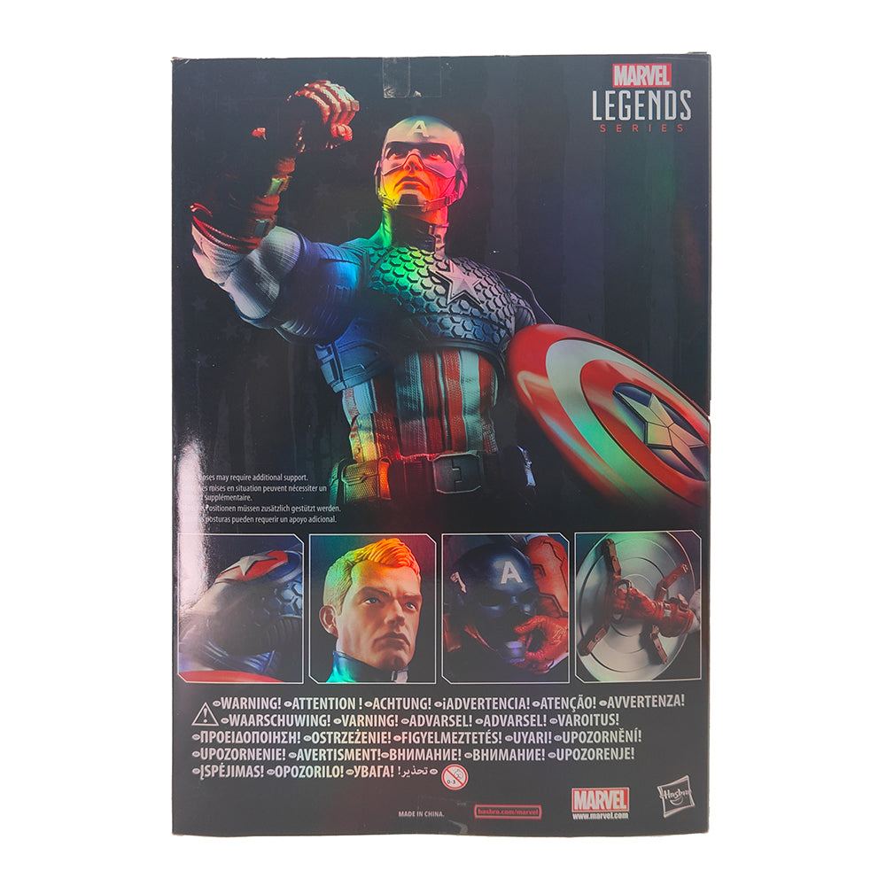 Marvel Legends Series Captain America 30 cm Action Figure Hasbro 2015 – Avengers, Hasbro, 30 cm, 2015, pre-owned collector piece, Uncanny Collectibles Dublin Ireland