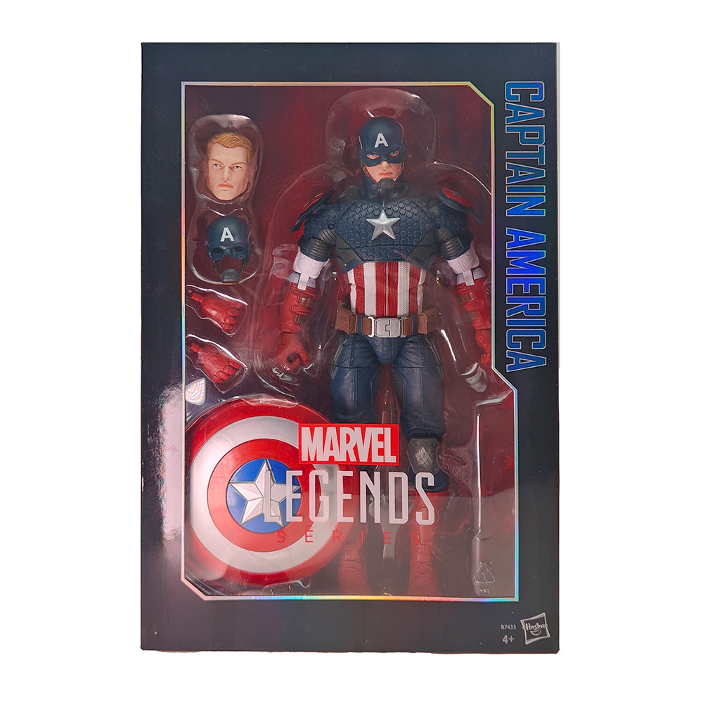 Marvel Legends Series Captain America 30 cm Action Figure Hasbro 2015 – Avengers, Hasbro, 30 cm, 2015, pre-owned collector piece, Uncanny Collectibles Dublin Ireland