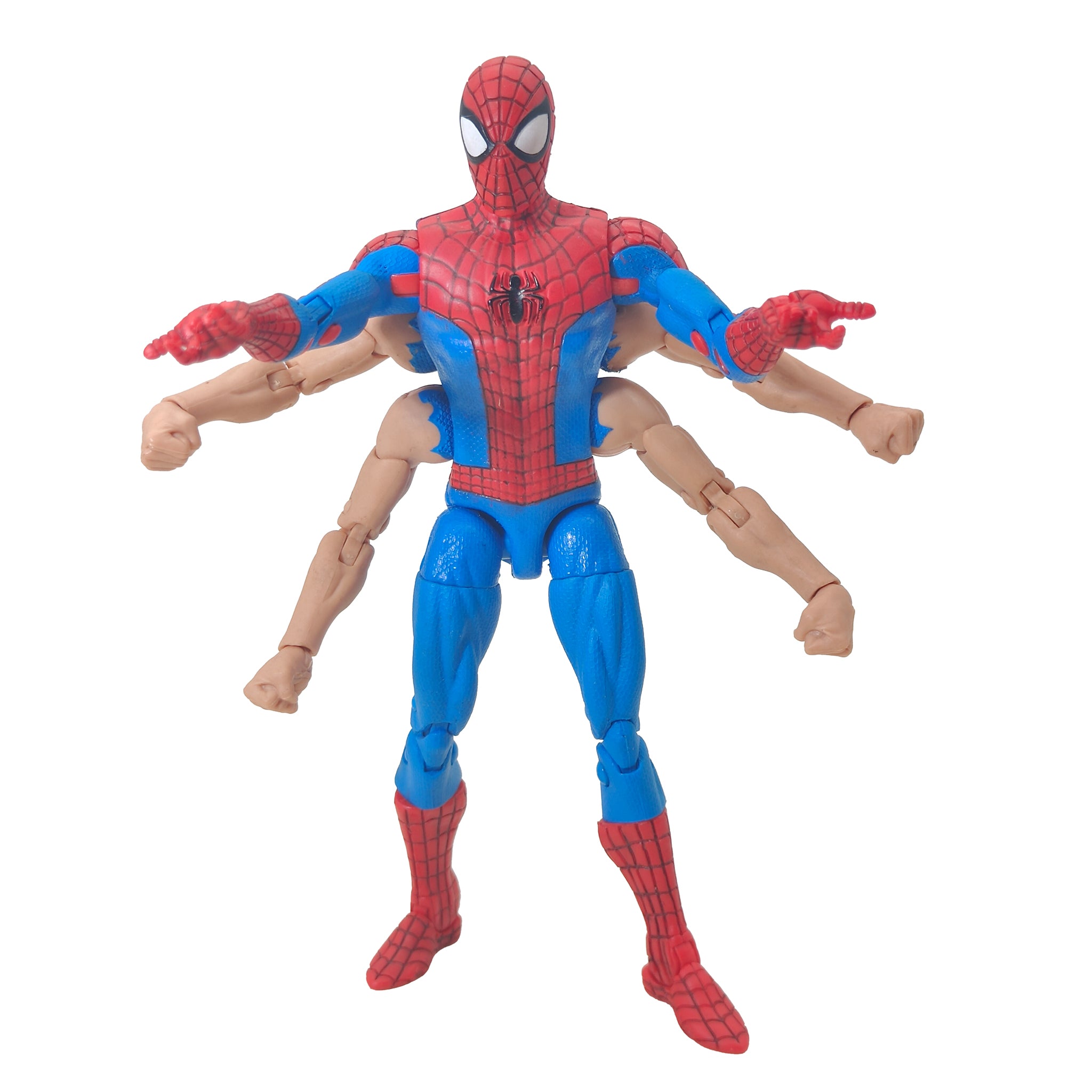 Marvel Legends Six Arm Spiderman Kingpin BAF Wave Hasbro Action Figure – Spider-Man, Hasbro, 15 cm, pre-owned collector piece, Uncanny Collectibles Dublin Ireland