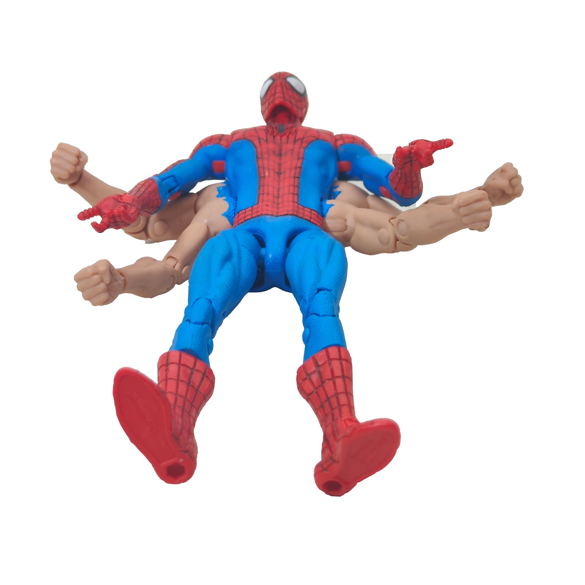 Marvel Legends Six Arm Spiderman Kingpin BAF Wave Hasbro Action Figure – Spider-Man, Hasbro, 15 cm, pre-owned collector piece, Uncanny Collectibles Dublin Ireland