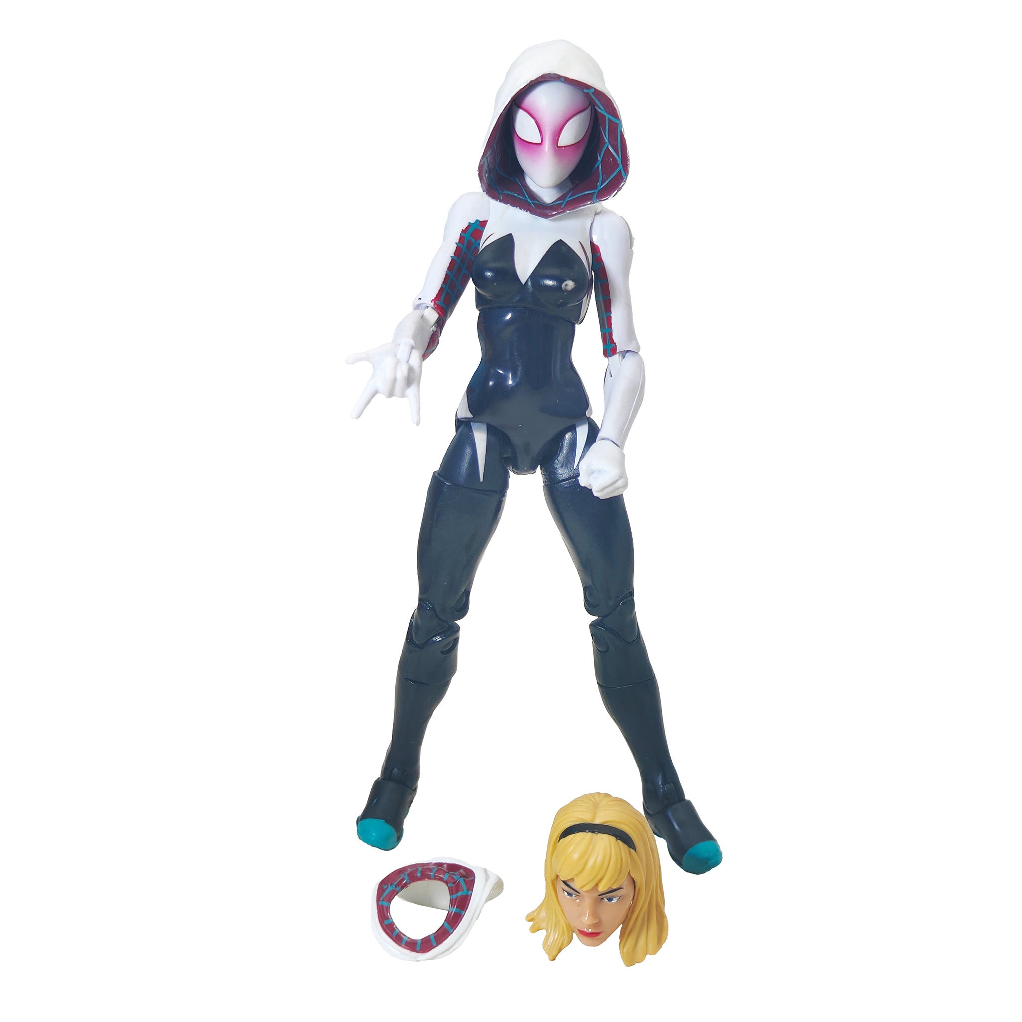 Marvel Legends Spider Gwen Edge of Spider Verse Hasbro Action Figure 2016 15cm – Spider-Man, Hasbro, 15 cm, 2016, pre-owned collector piece, Uncanny Collectibles Dublin Ireland