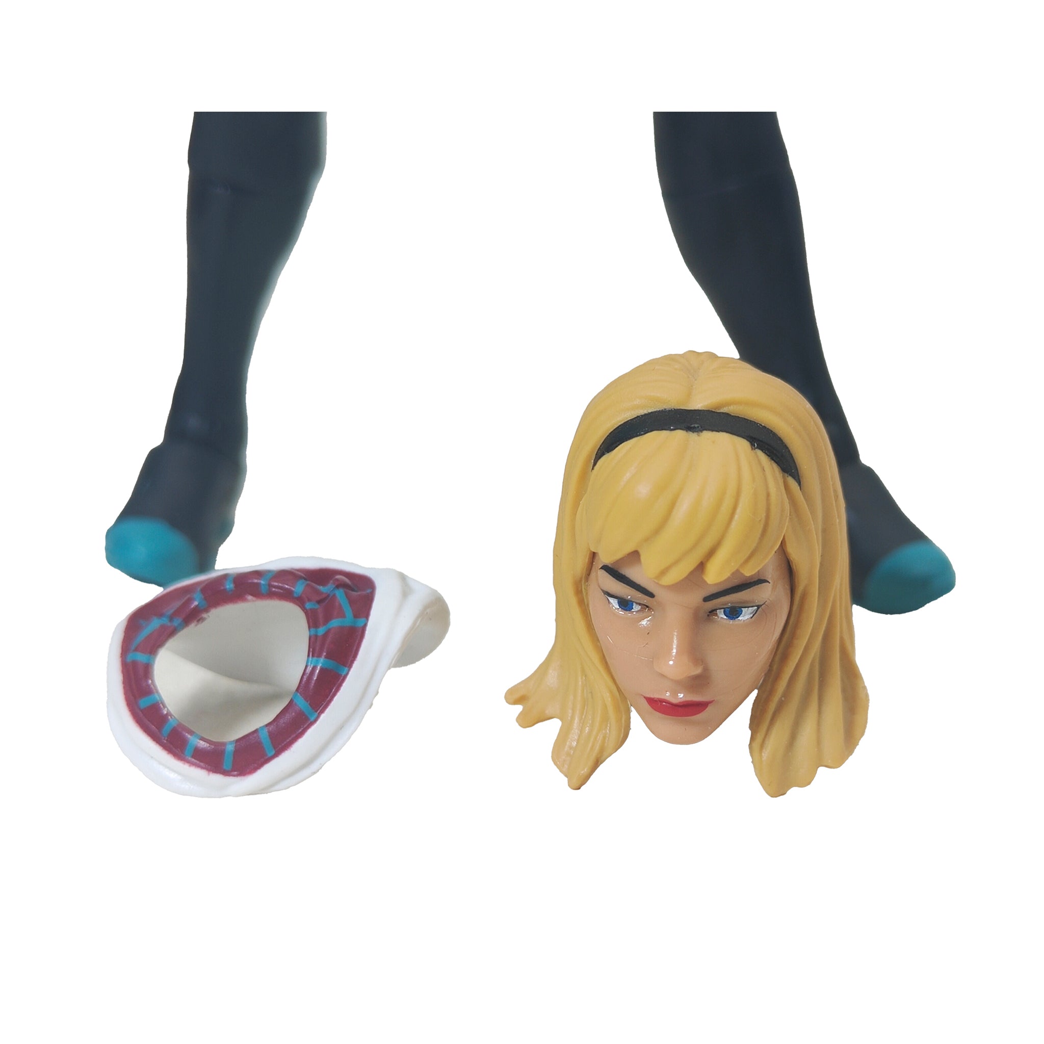 Marvel Legends Spider Gwen Edge of Spider Verse Hasbro Action Figure 2016 15cm – Spider-Man, Hasbro, 15 cm, 2016, pre-owned collector piece, Uncanny Collectibles Dublin Ireland