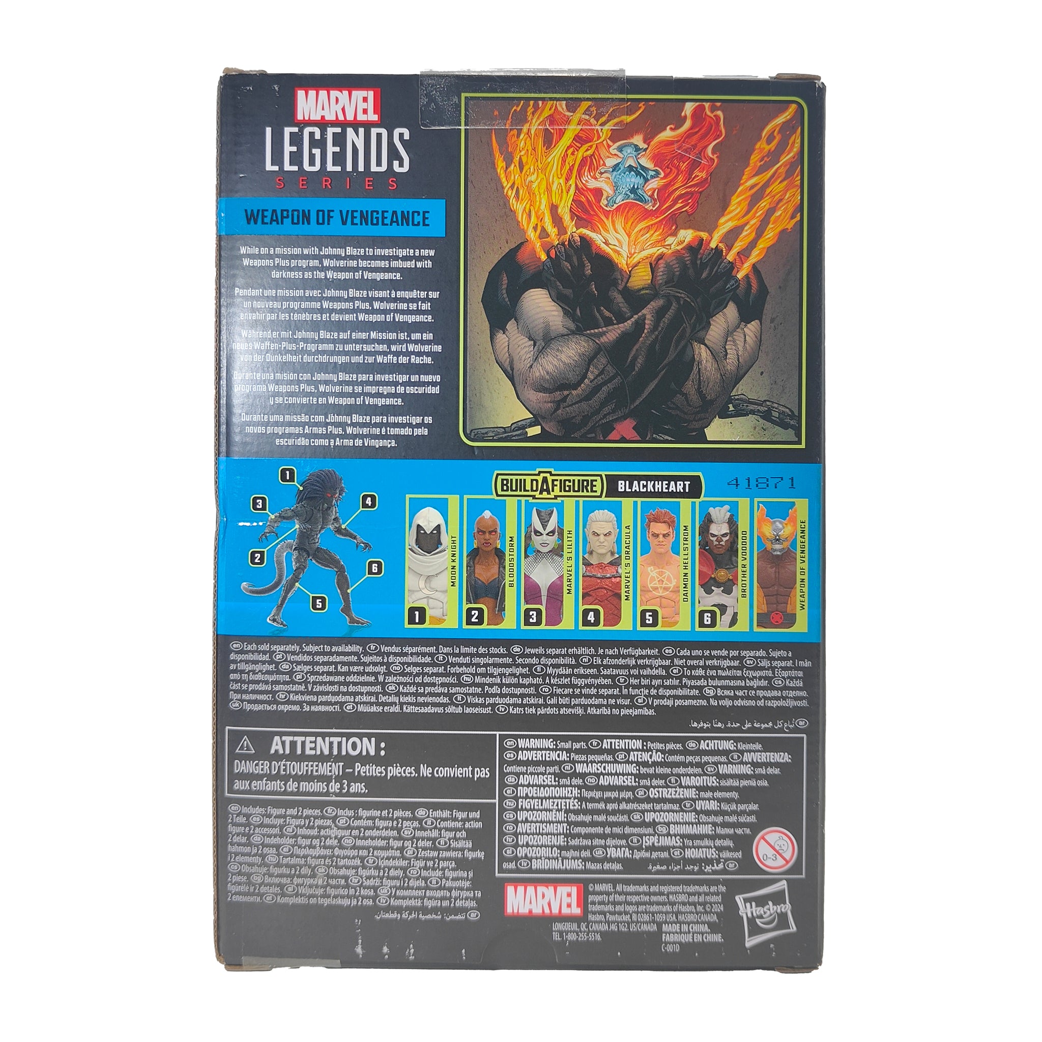 Marvel Legends Strange Tales Weapon Of Vengeance Action Figure Hasbro 2024 15cm – X-Men, Hasbro, 15 cm, 2024, pre-owned collector piece, Uncanny Collectibles Dublin Ireland