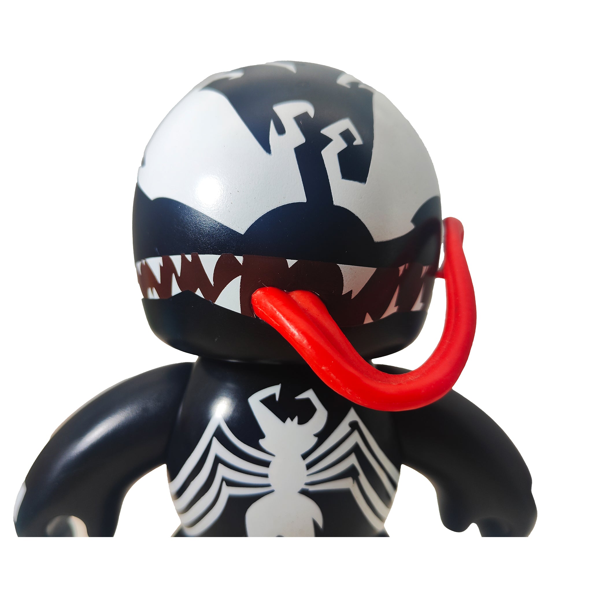 Marvel Mighty Muggs Venom Hasbro Vinyl Figure 2008 – Spider-Man, Hasbro, 15 cm, 2008, pre-owned collector piece, Uncanny Collectibles Dublin Ireland