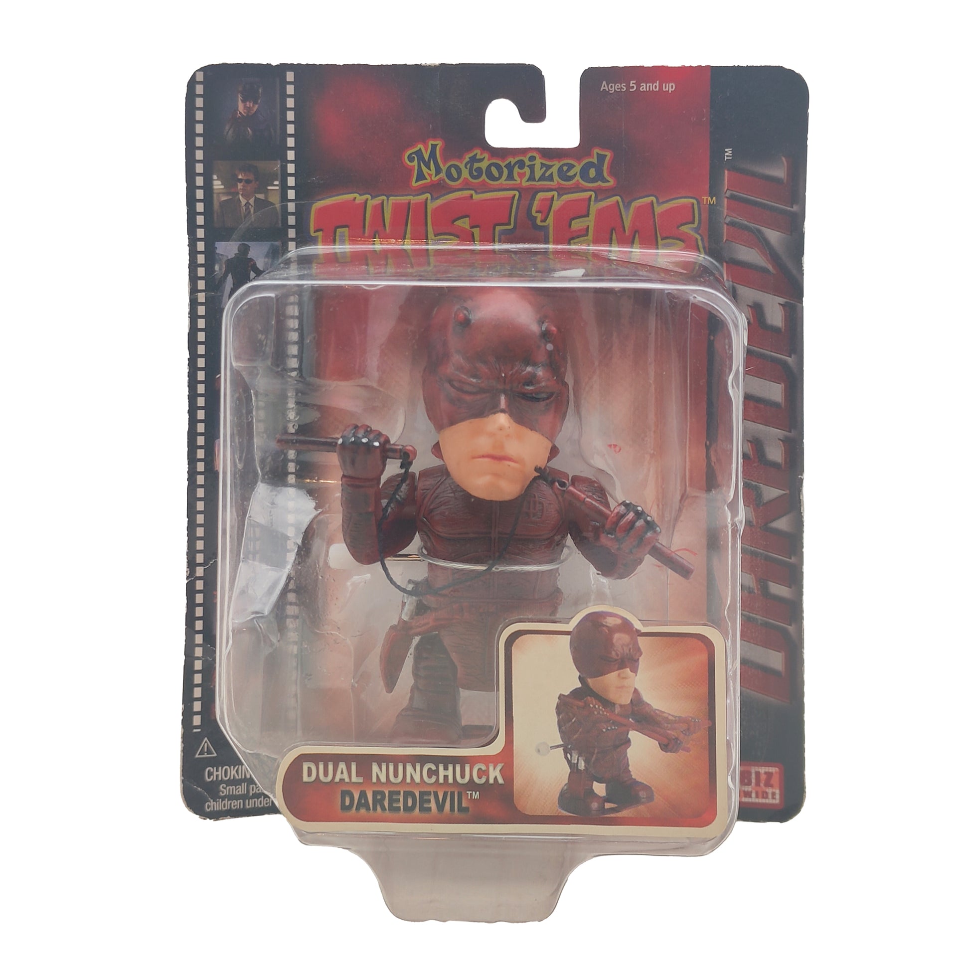 Buy Marvel Motorized Twist Ems Dual Nunchuck Daredevil  Toy Biz Mini Figure 2004 9cm online at Uncanny Collectibles - Fast Delivery from Ireland