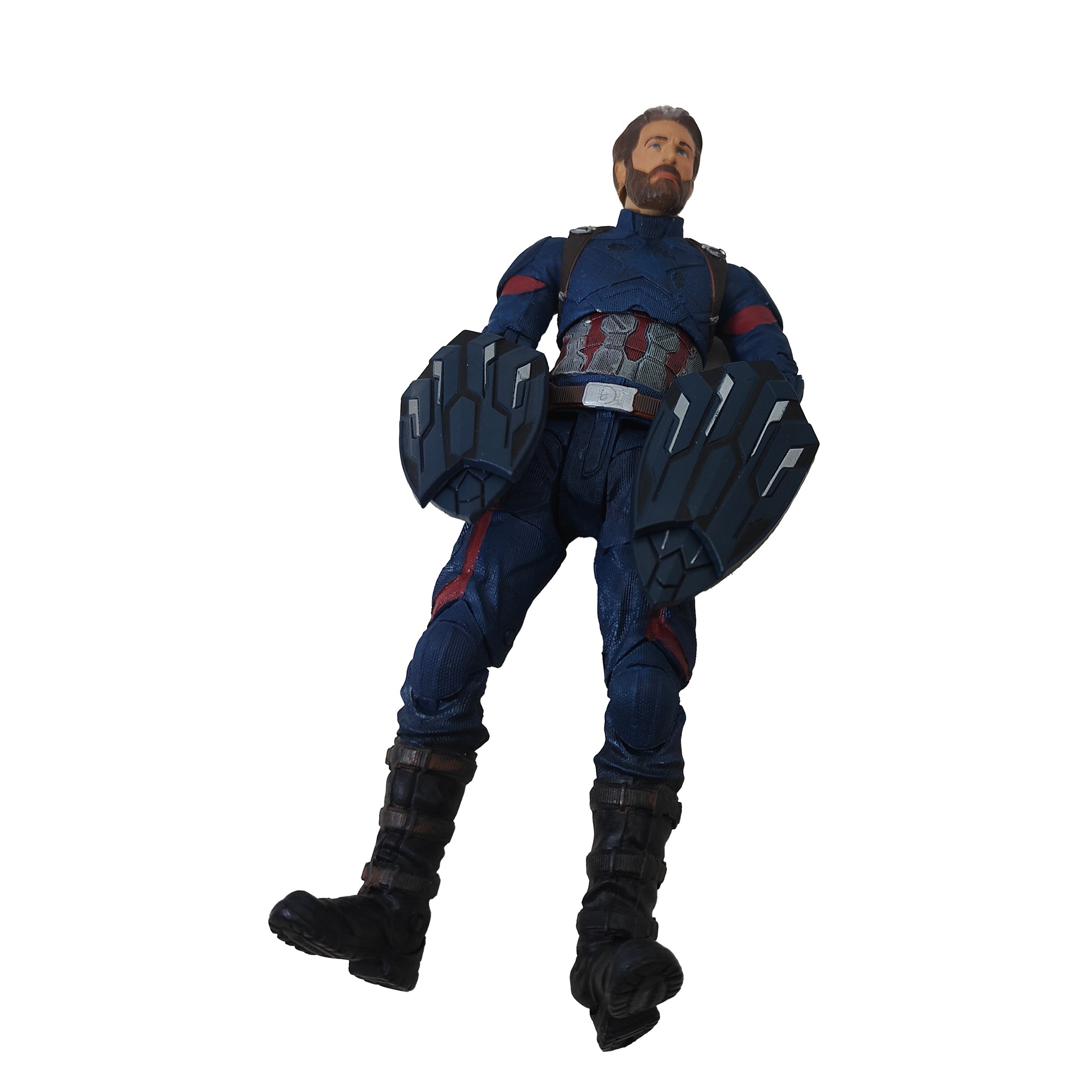Marvel Select Captain America Avengers Endgame Action Figure 2018 – Avengers, Diamond Select Toys, 18 cm, 2018, pre-owned collector piece, Uncanny Collectibles Dublin Ireland