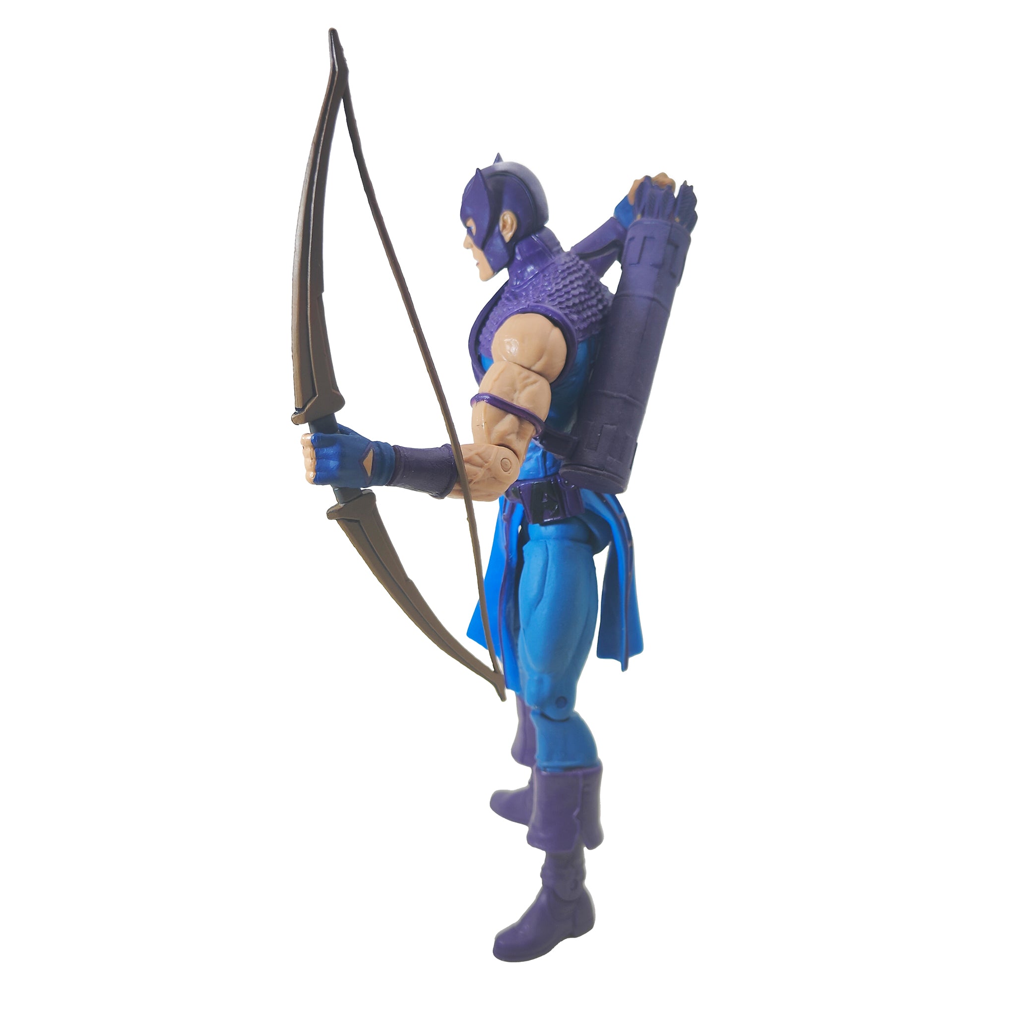 Marvel Select Classic Hawkeye Avengers Action Figure 2014 18cm – Avengers, Diamond Select Toys, 18 cm, 2014, pre-owned collector piece, Uncanny Collectibles Dublin Ireland