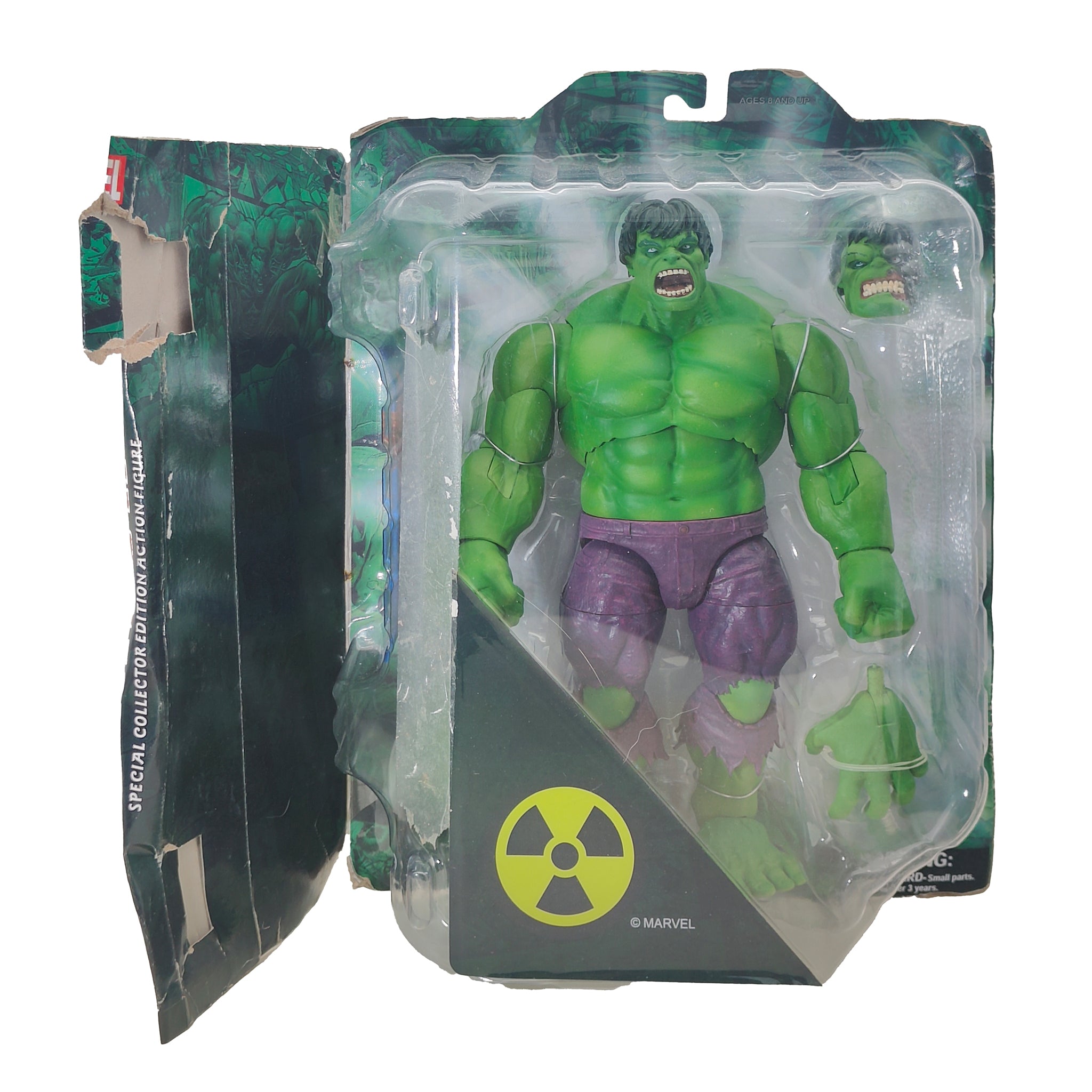 Marvel Select Immortal Hulk Action Figure 2020 20cm – Marvel Heroes, Diamond Select Toys, 20 cm, 2020, pre-owned collector piece, Uncanny Collectibles Dublin Ireland