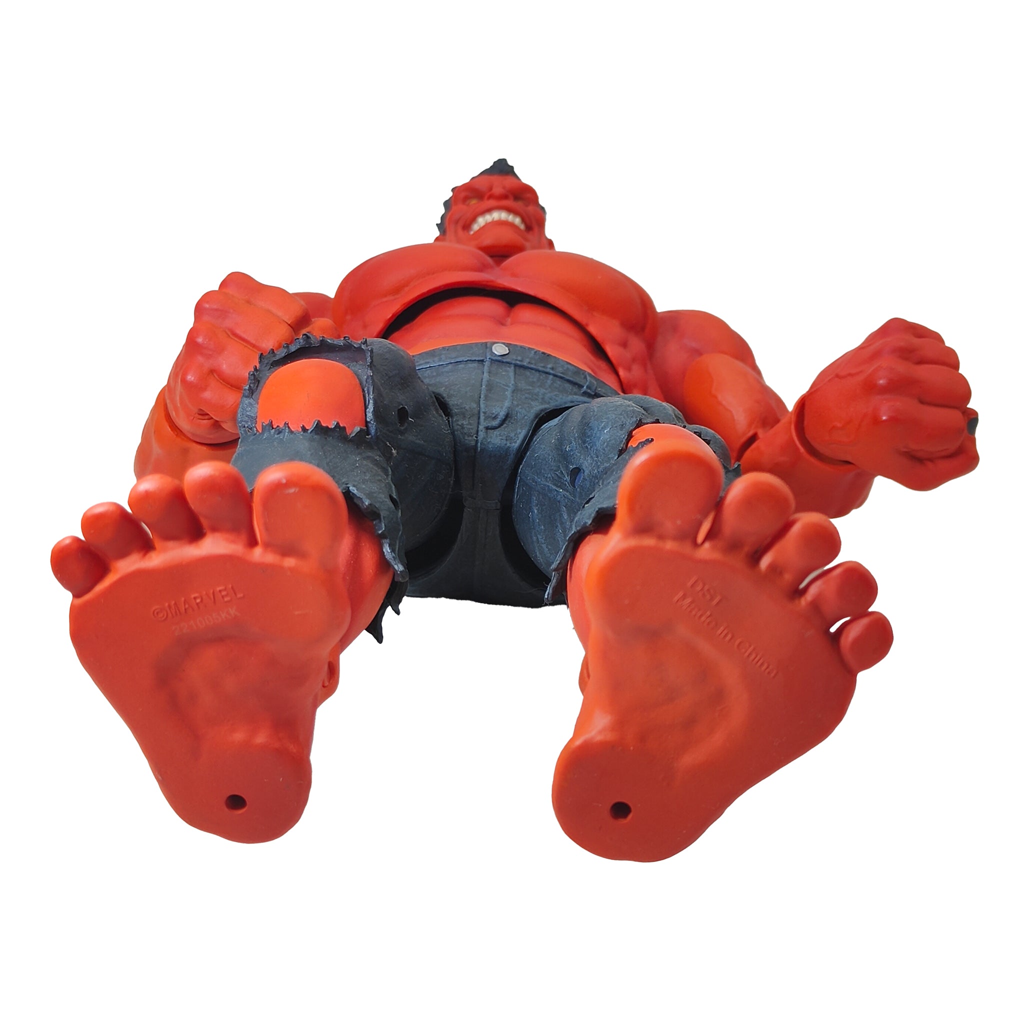 Marvel Select Red Hulk Action Figure 2024 24cm – Avengers, Diamond Select Toys, 22 cm, 2024, pre-owned collector piece, Uncanny Collectibles Dublin Ireland