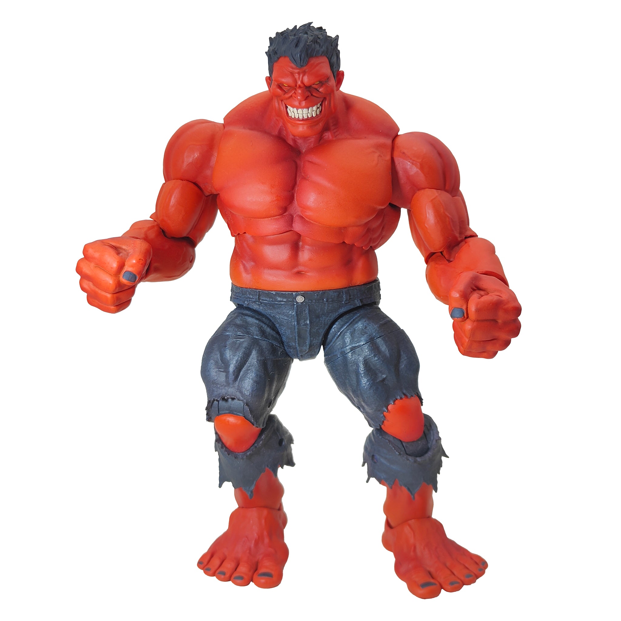 Marvel Select Red Hulk Action Figure 2024 24cm – Avengers, Diamond Select Toys, 22 cm, 2024, pre-owned collector piece, Uncanny Collectibles Dublin Ireland