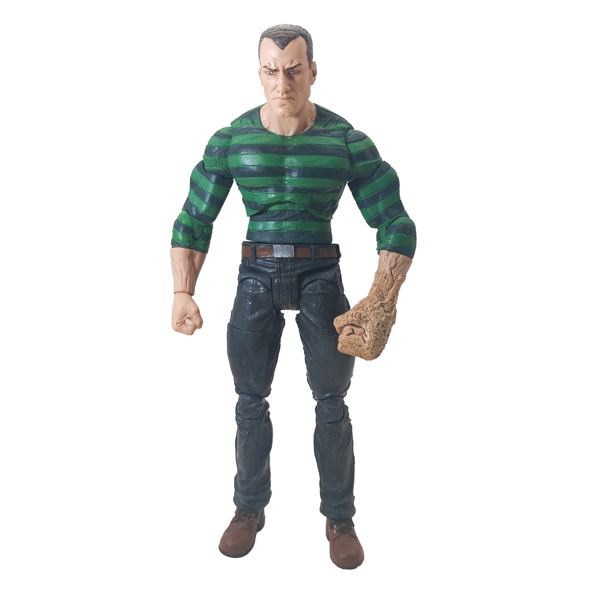 Marvel Select Sandman Spider-Man Villain Action Figure 2019 – Spider-Man, Diamond Select Toys, 18 cm, 2019, pre-owned collector piece, Uncanny Collectibles Dublin Ireland