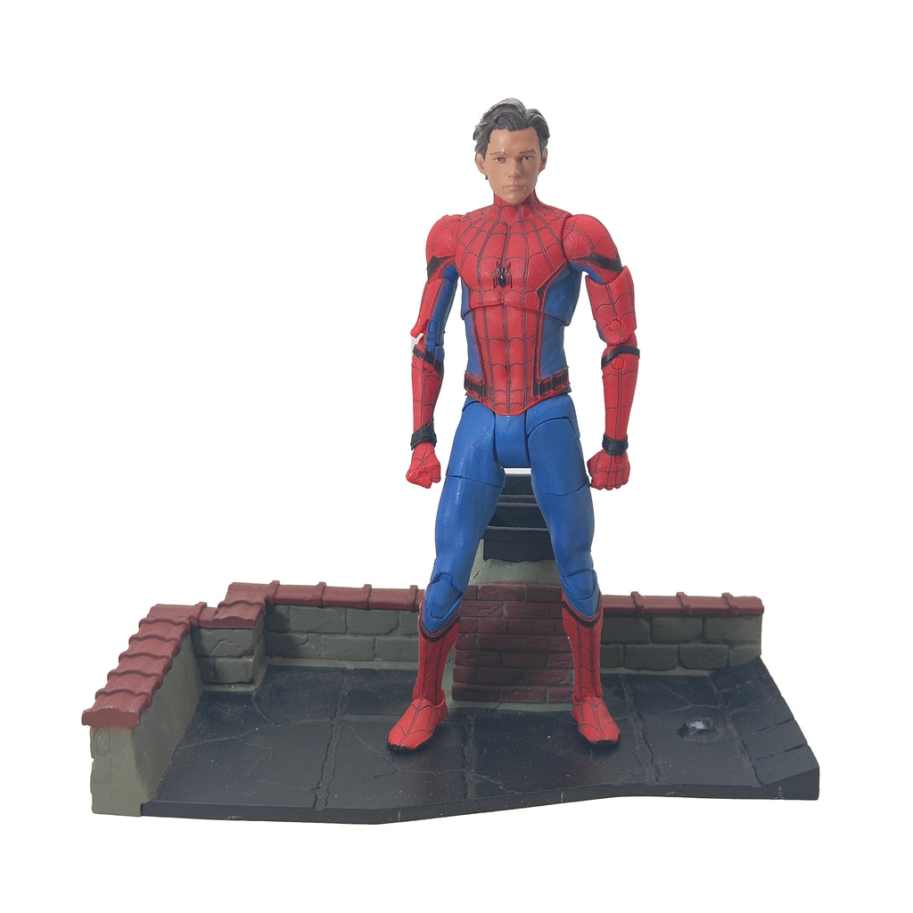 Marvel Select Unmasked Spider-Man Homecoming Action Figure 2017