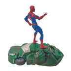 Marvel Select Spider-Man With Crushed Car Action Figure 2010