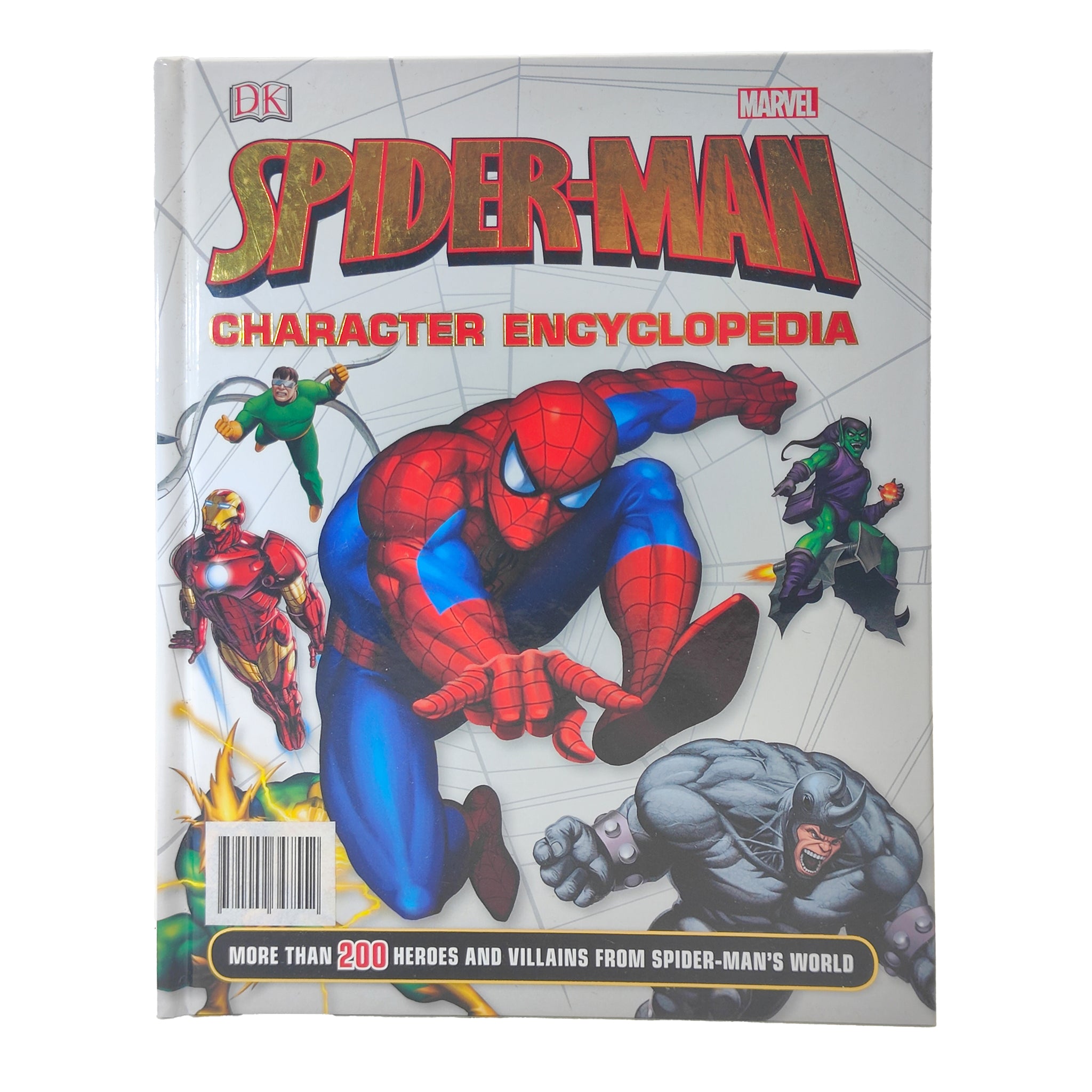 Marvel Spider-Man Character Encyclopedia Hardcover DK – Marvel Heroes, Dorling Kindersley Limited (DK), -, pre-owned collector piece, Uncanny Collectibles Dublin Ireland