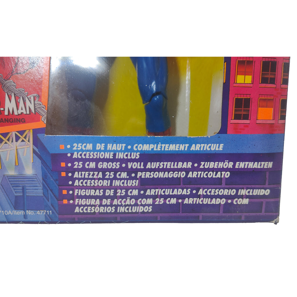 Marvel Spider-Man Wall Hanging Figure Toy Biz Action Figure 1995 – Spider-Man, Toy Biz, 30 cm, 1995, pre-owned collector piece, Uncanny Collectibles Dublin Ireland