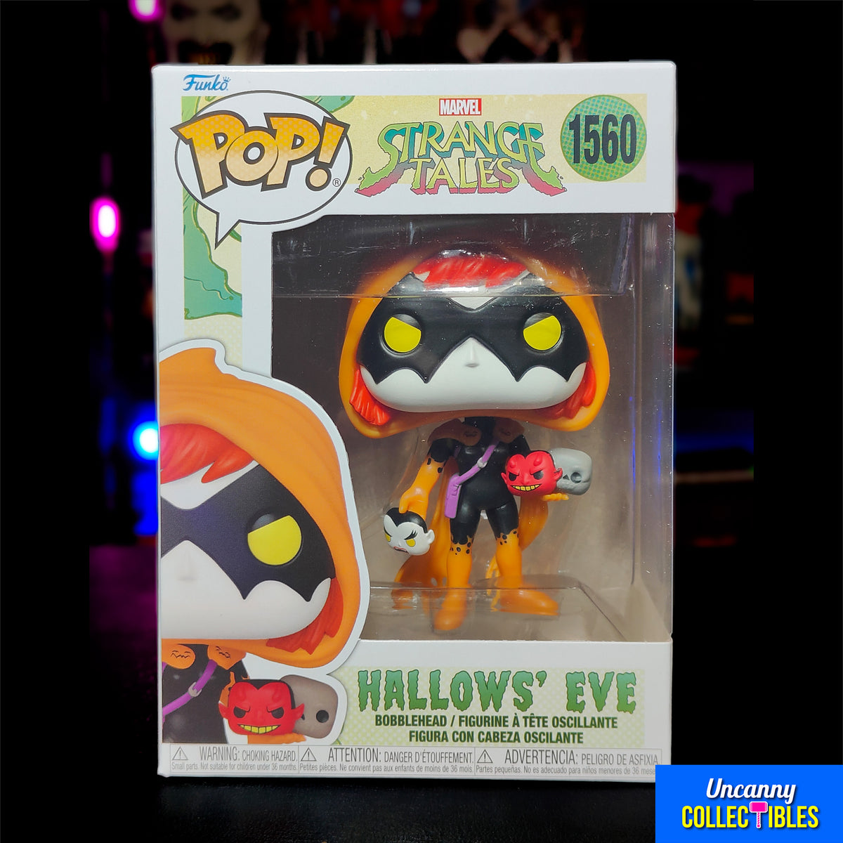 Marvel Strange Tales Hallows' Eve Funko Pop 1560 Bobblehead Vinyl Figure