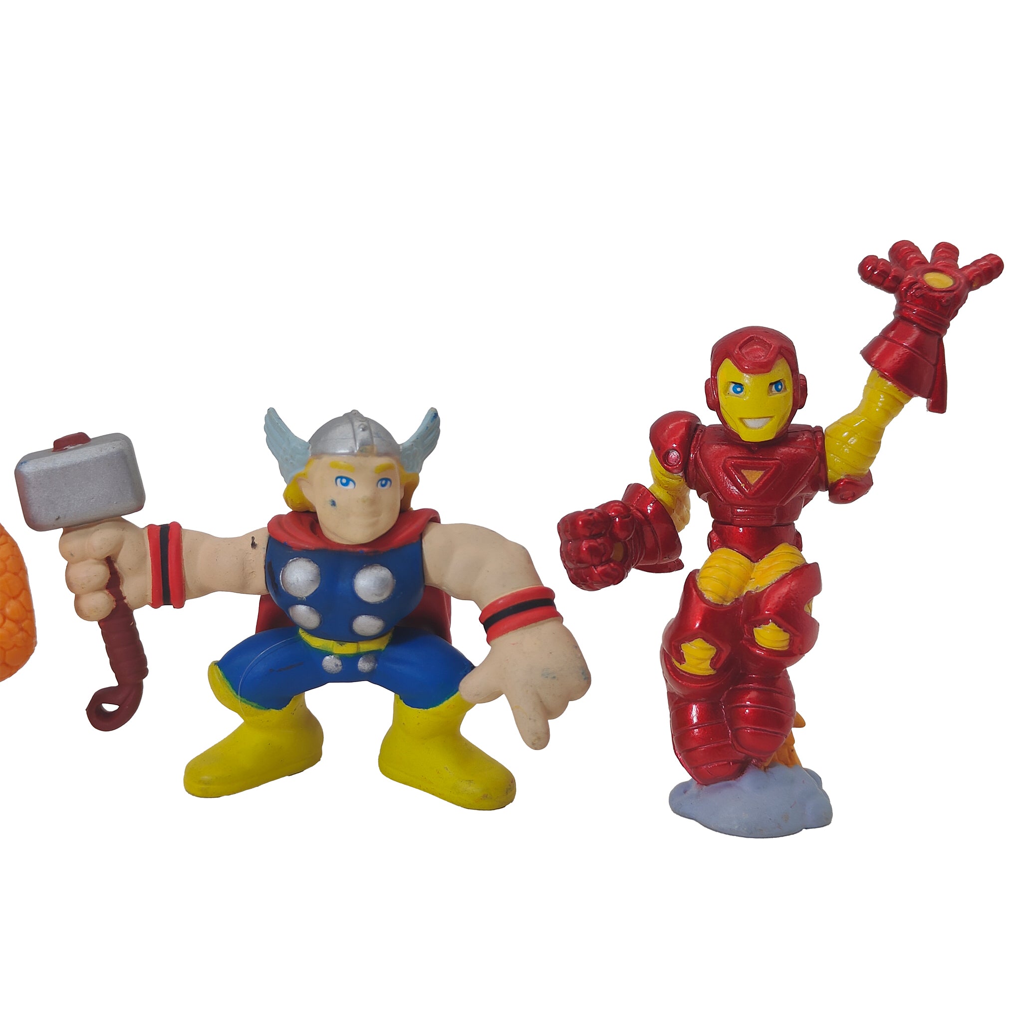 Marvel Super Hero Squad Bundle Hulk Thor Iron Man Thing Spider-Man Doc Ock – Avengers, Vintage Brands, 8 cm, pre-owned collector piece, Uncanny Collectibles Dublin Ireland