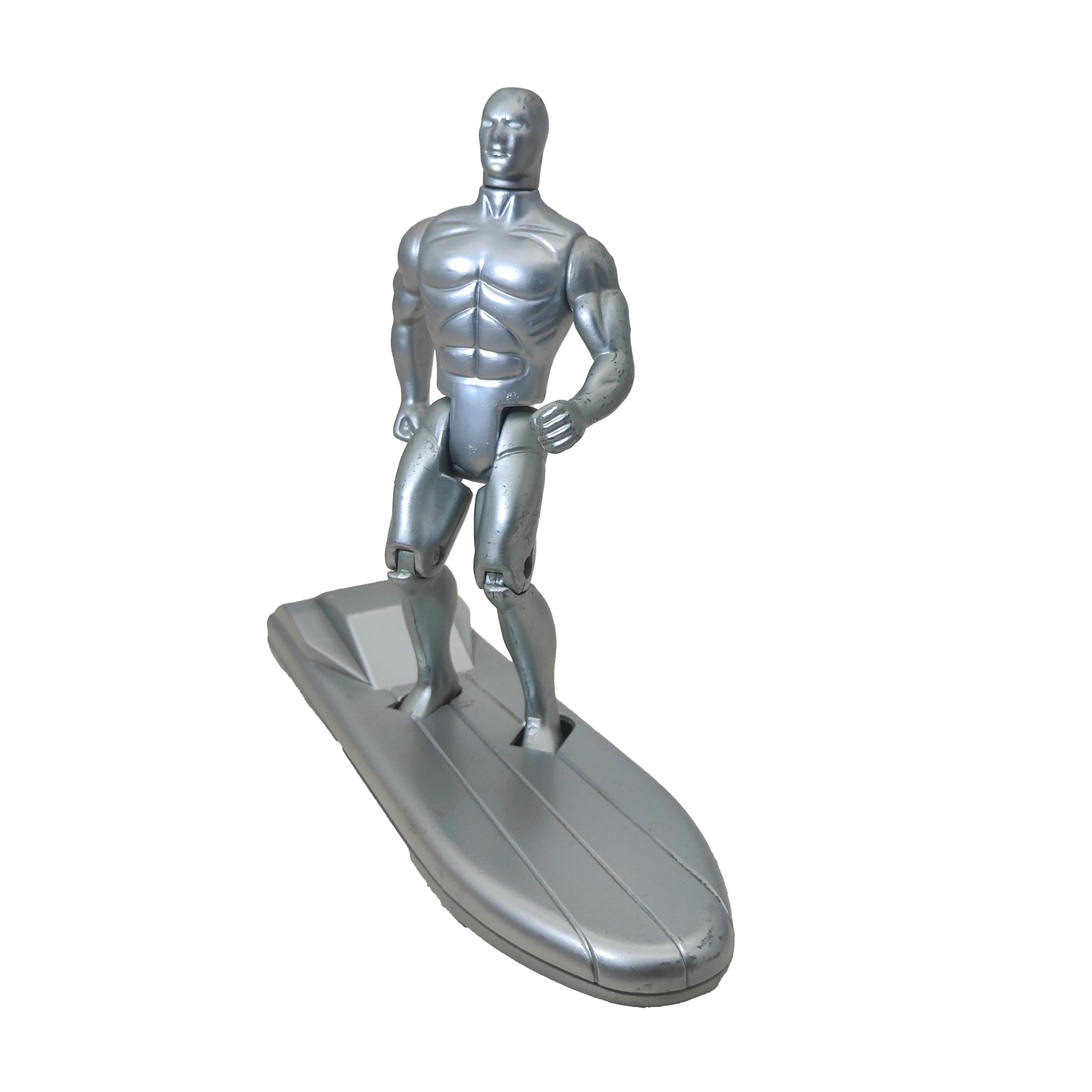 Marvel Super Heroes Silver Surfer Surfboard Toy Biz 1990 Action Figure
