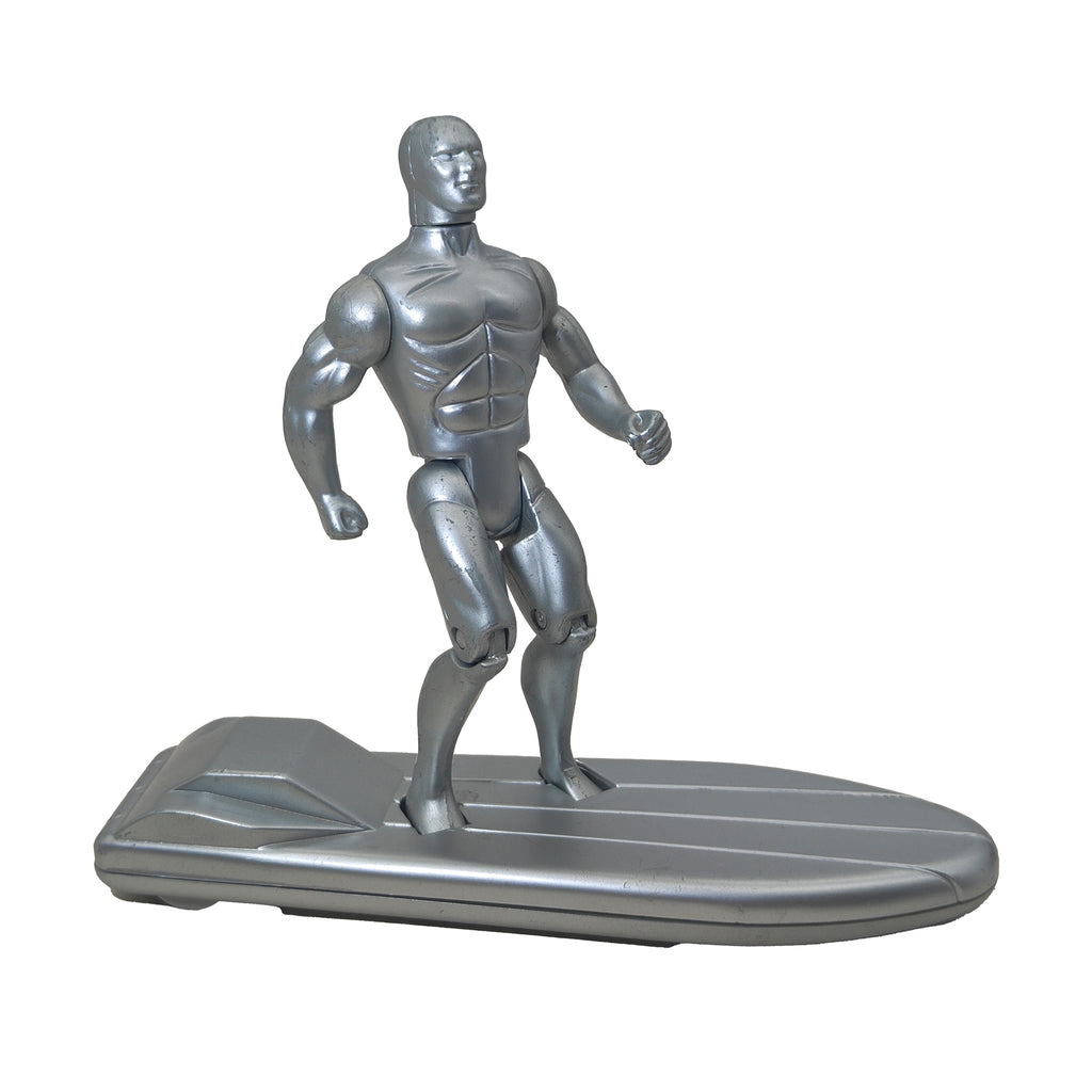 Marvel Super Heroes Silver Surfer Surfboard Toy Biz 1990 Action Figure