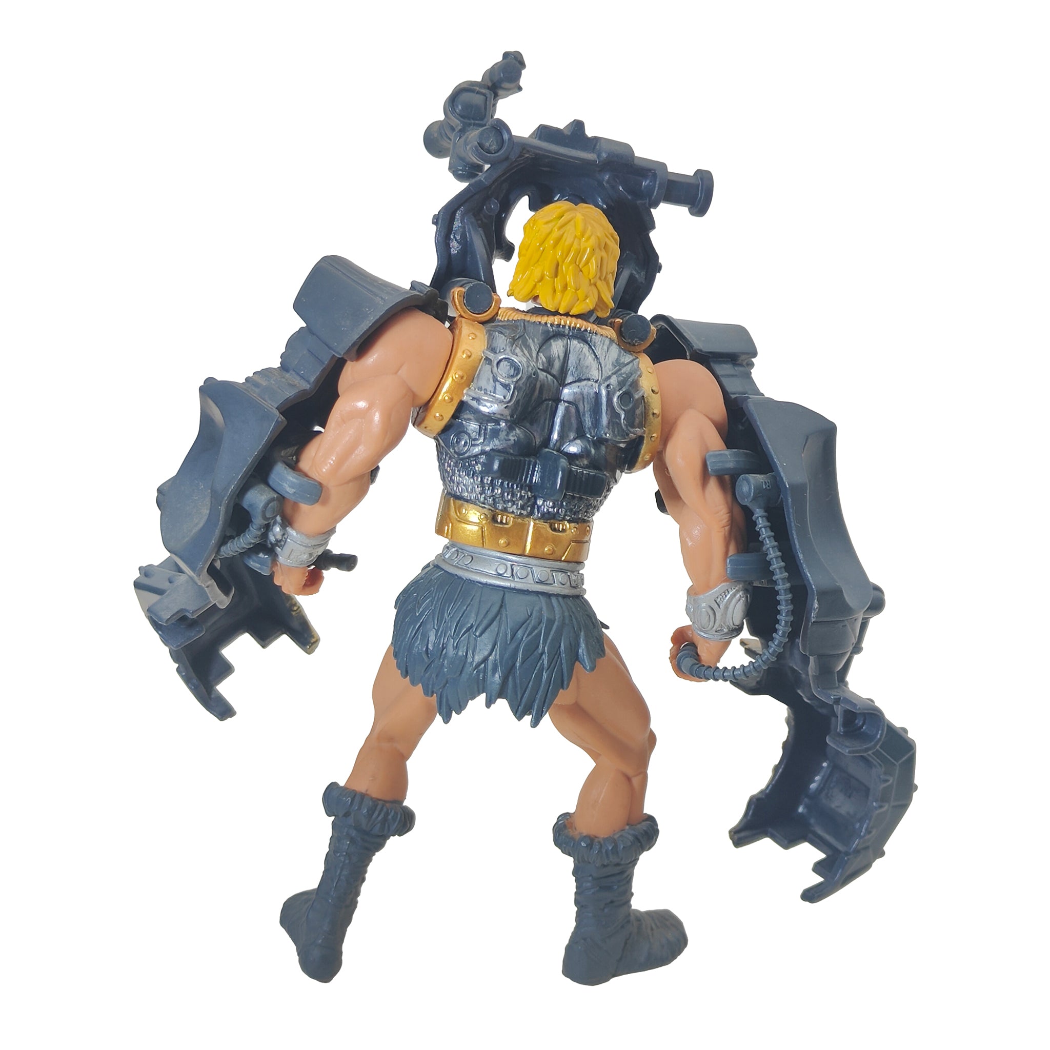 Masters Of The Universe 200x Deluxe Battle Armor  He Man Mattel Action Figure 2003
