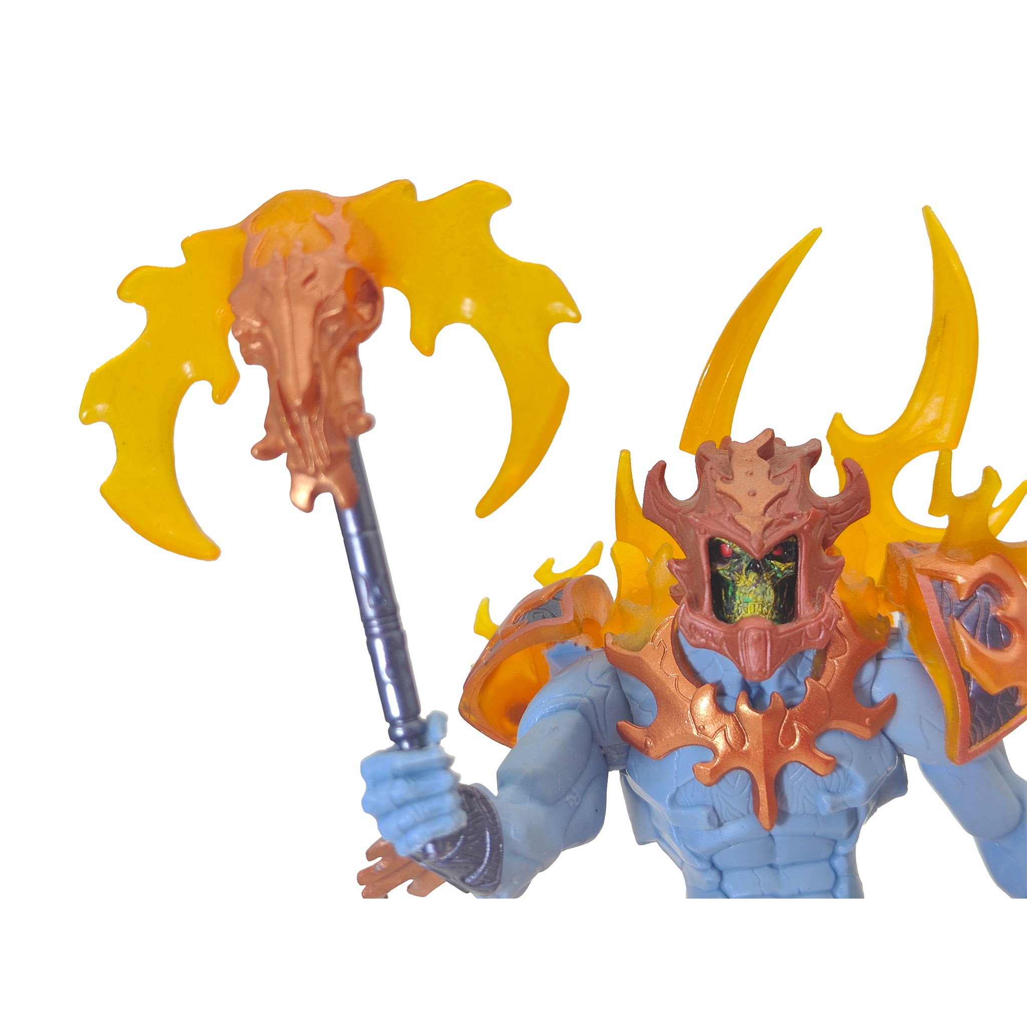 Masters Of The Universe 200x  Fire Armor Skeletor Mattel Action Figure 2003 – Masters of the Universe, Mattel, 15 cm, 2003, pre-owned collector piece, Uncanny Collectibles Dublin Ireland