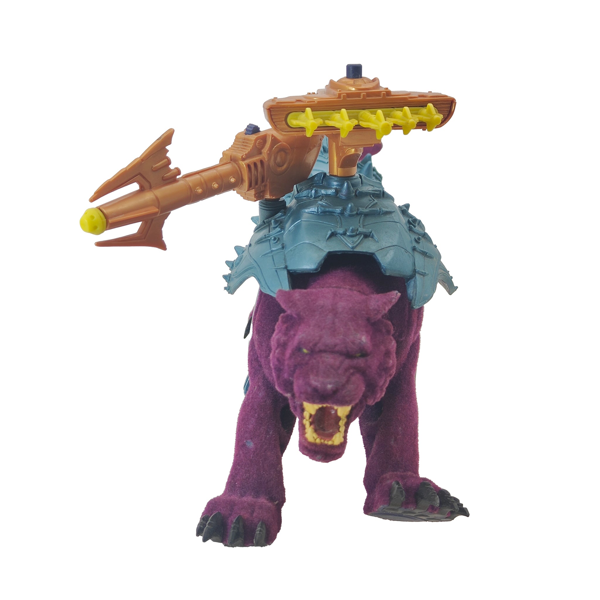 Masters of the Universe 200x Panthor Flocked Mattel Creature 2002