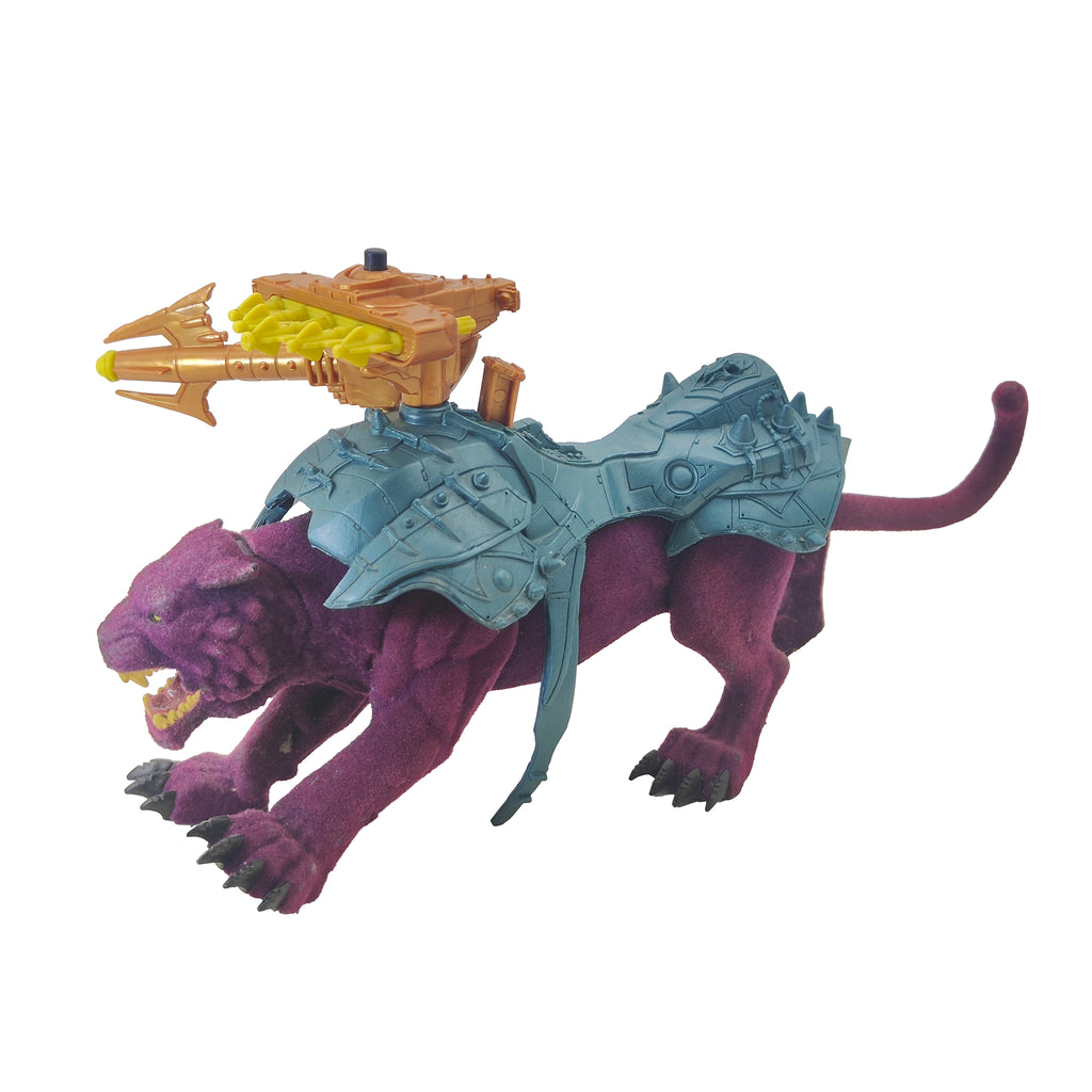 Masters of the Universe 200x Panthor Flocked Mattel Creature 2002