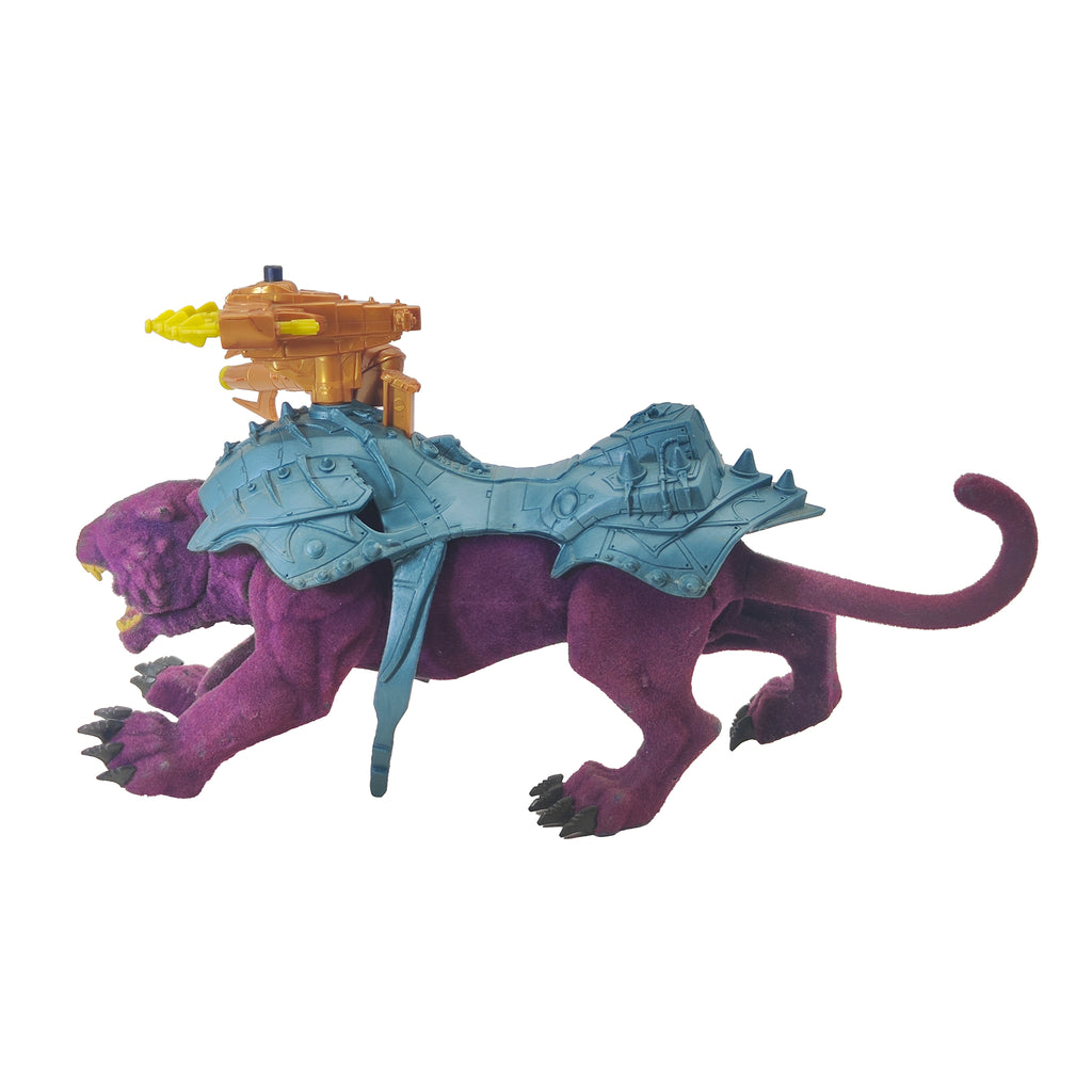 Masters of the Universe 200x Panthor Flocked Mattel Creature 2002