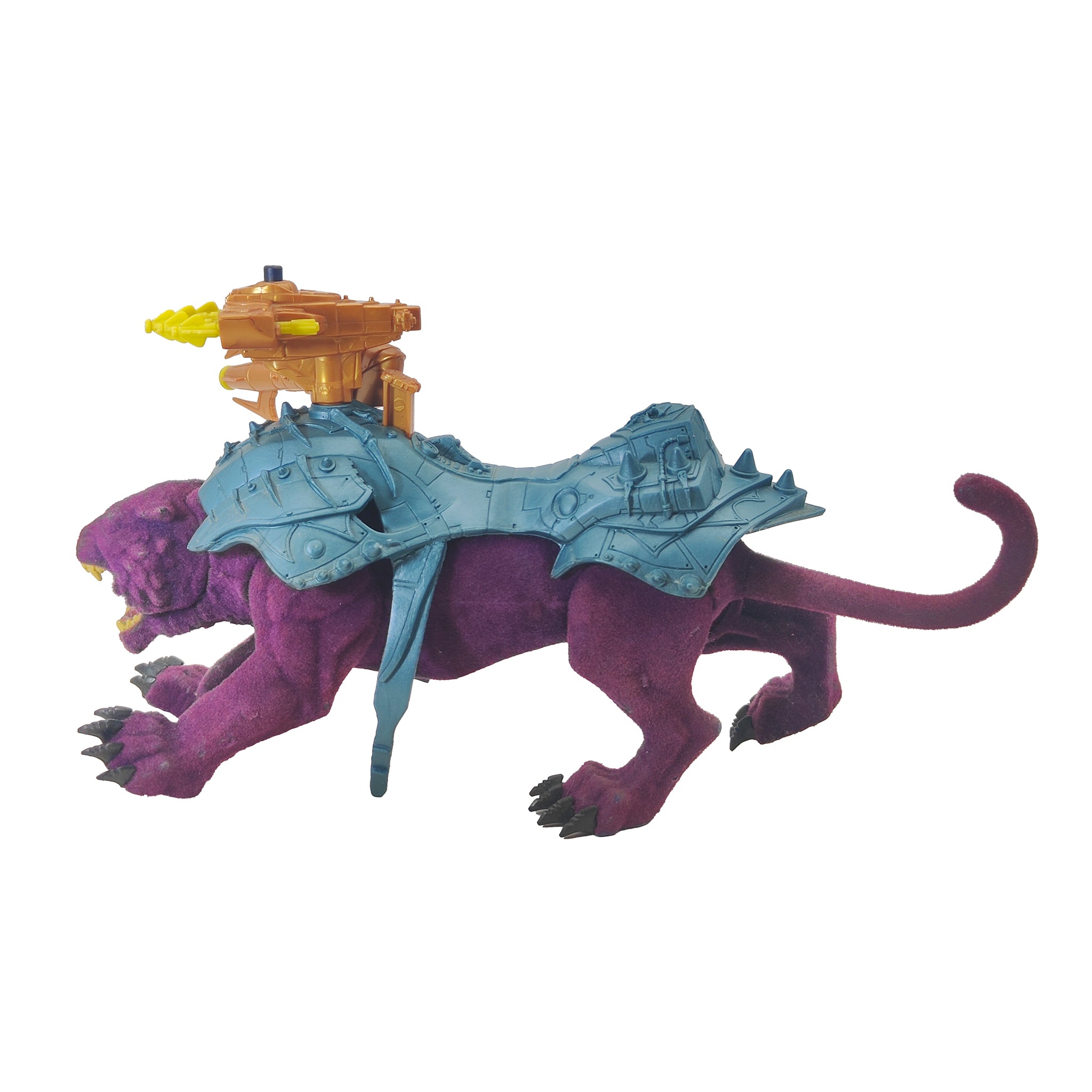 Masters of the Universe 200x Panthor Flocked Mattel Creature 2002