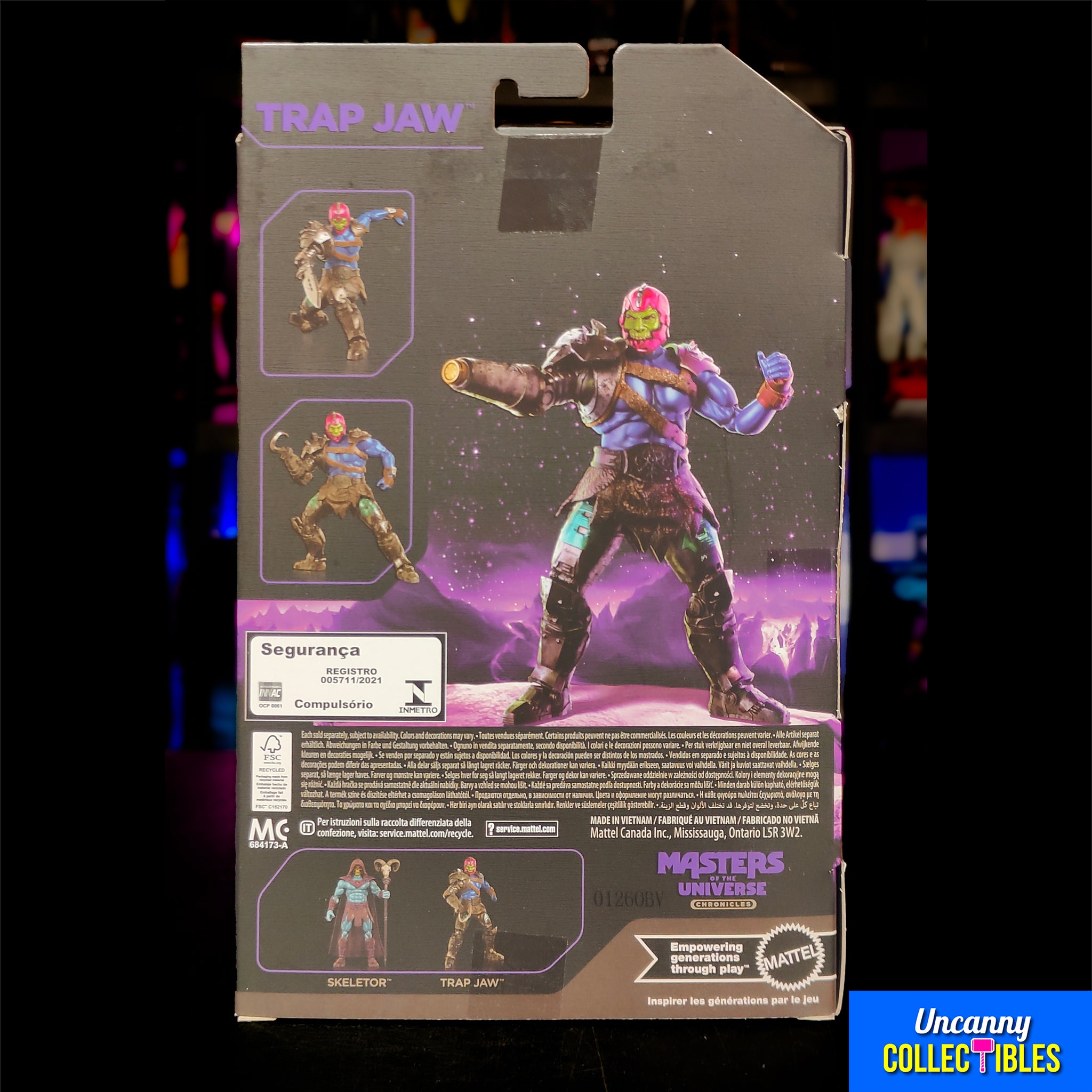 Masters of the Universe Chronicles 2026 Movie Trap Jaw Mattel Action Figure – photo 4 of 13