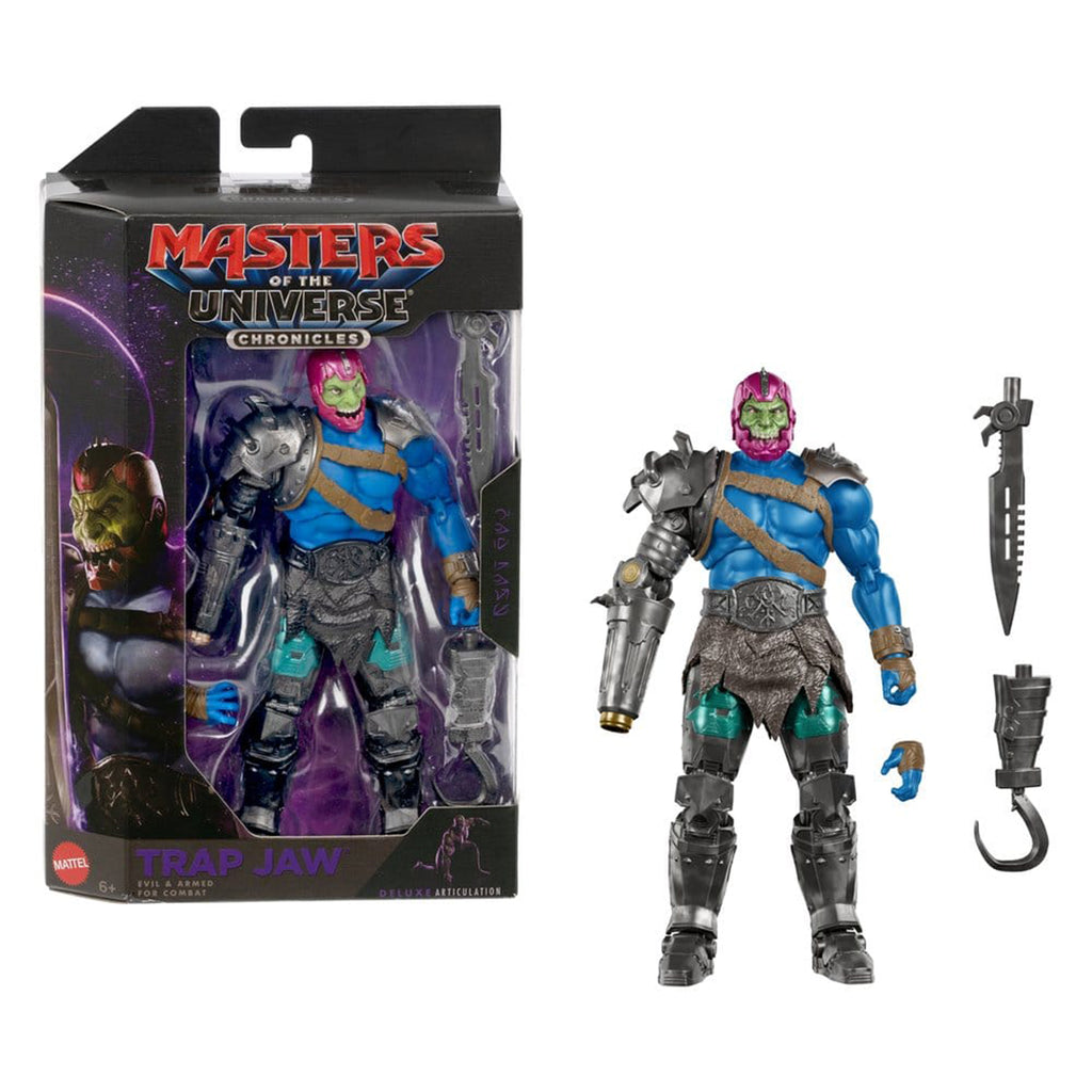Masters of the Universe Chronicles 2026 Movie Trap Jaw Mattel Action Figure – Masters of the Universe, Mattel, 18 cm, 2026, brand new collector item, Uncanny Collectibles Dublin Ireland