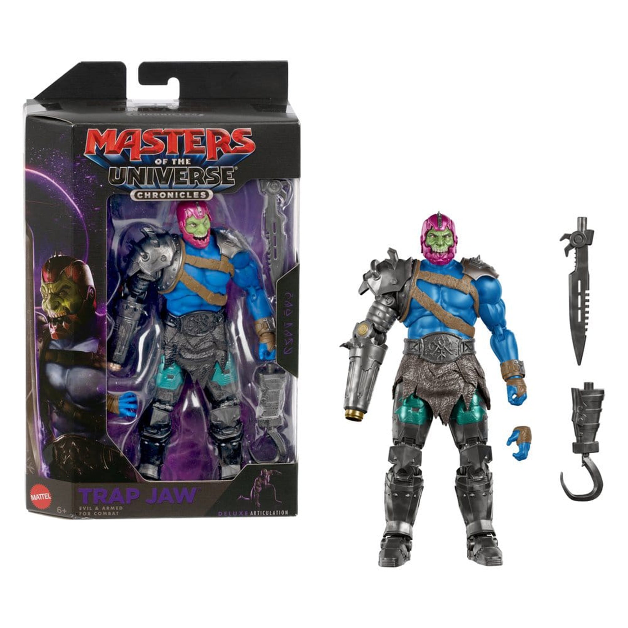 Masters of the Universe Chronicles 2026 Movie Trap Jaw Mattel Action Figure – Masters of the Universe, Mattel, 18 cm, 2026, brand new collector item, Uncanny Collectibles Dublin Ireland