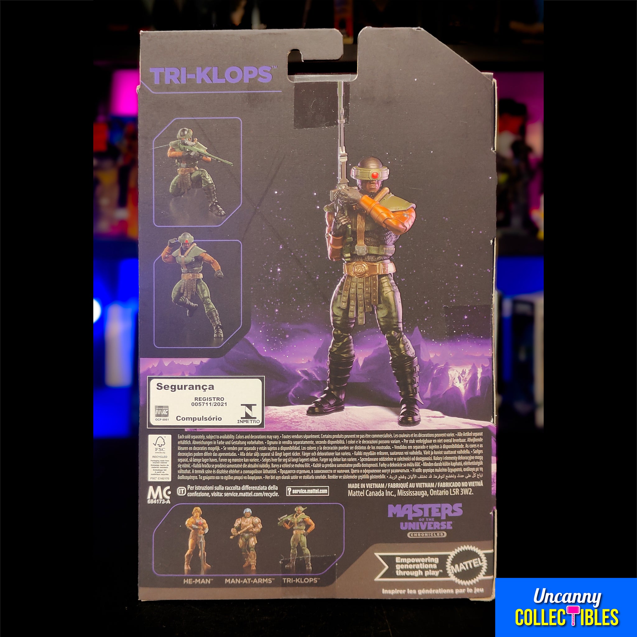 Masters of the Universe Chronicles 2026 Movie Tri-Klops Mattel Action Figure – photo 4 of 9