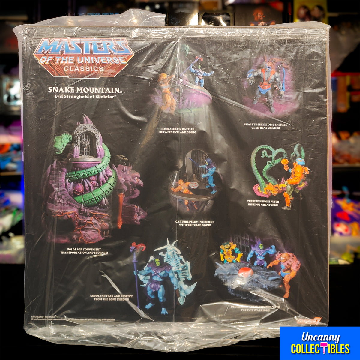 Masters of the Universe Classics Snake Mountain Playset Super7 2020 Sealed