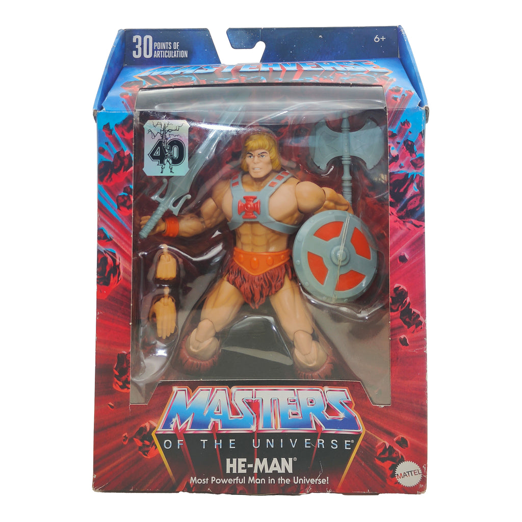 Masters of the Universe He-Man 40th Anniversary Masterverse Mattel Figure