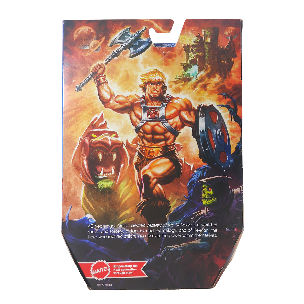 Masters of the Universe He-Man 40th Anniversary Masterverse Mattel Figure