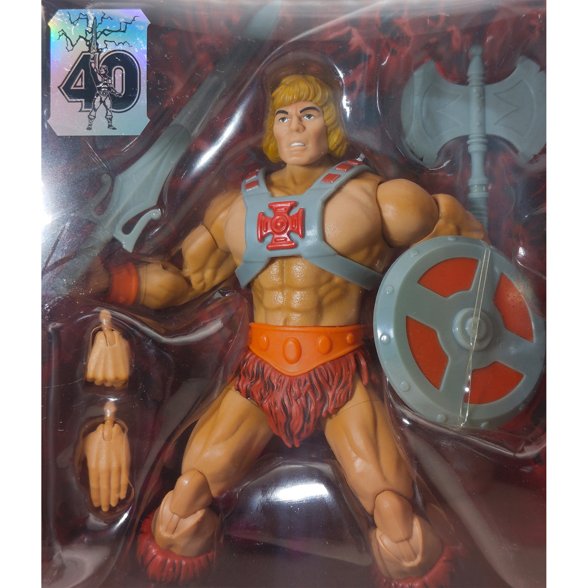 Masters of the Universe He-Man 40th Anniversary Masterverse Mattel Figure
