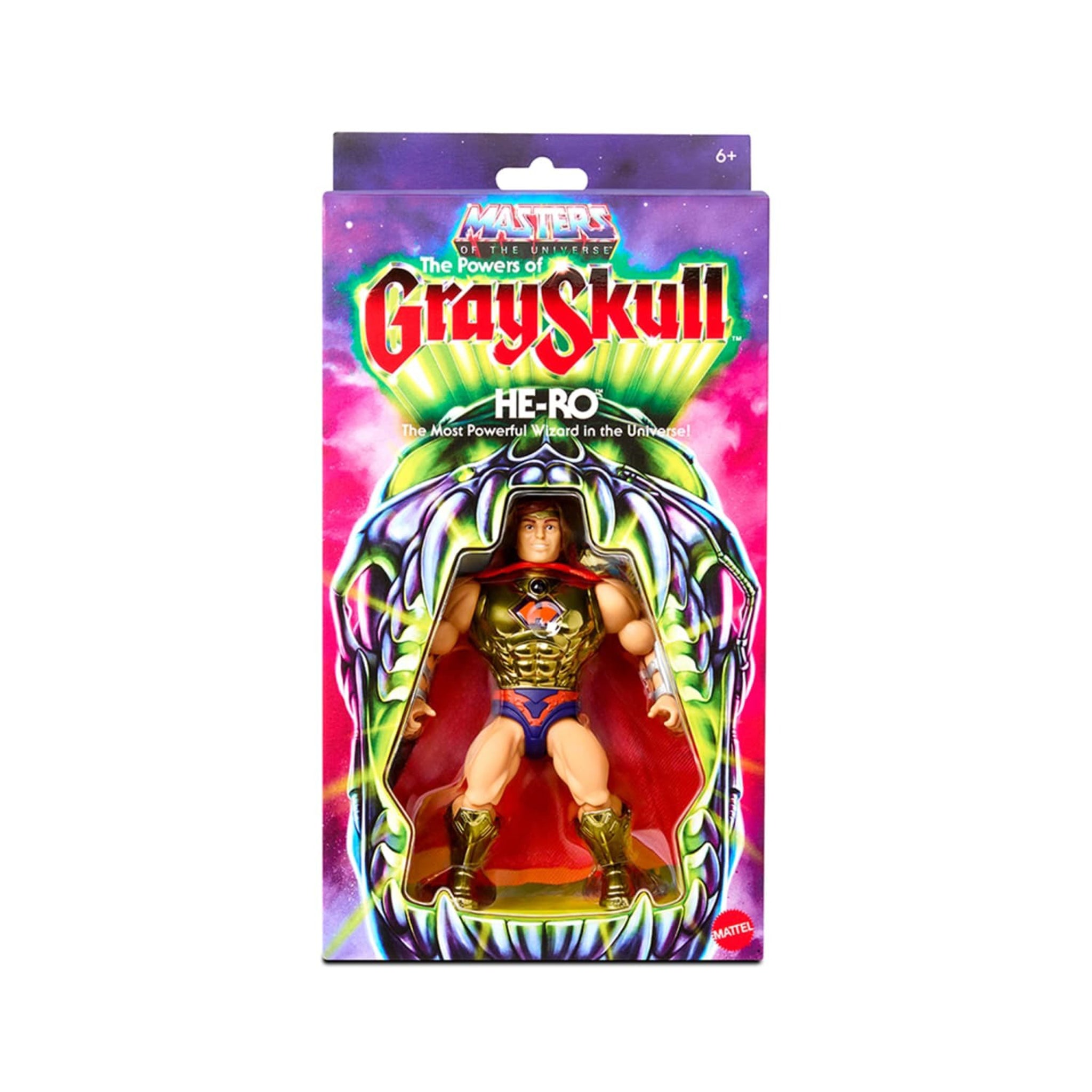 Masters of the Universe He-Ro Origins Club Grayskull Mattel Figure 2025