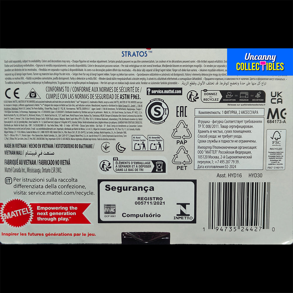 Masters of the Universe Origins Snake Men Lord Gr'Asp Mattel Action Figure 14 cm – Masters of the Universe, Mattel, 14 cm, 2024, brand new collector item, Uncanny Collectibles Dublin Ireland