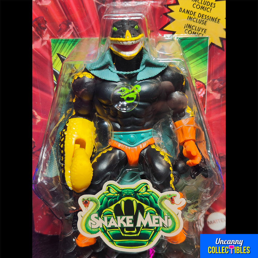 Masters of the Universe Origins Snake Men Lord Gr'Asp Mattel Action Figure 14 cm – Masters of the Universe, Mattel, 14 cm, 2024, brand new collector item, Uncanny Collectibles Dublin Ireland